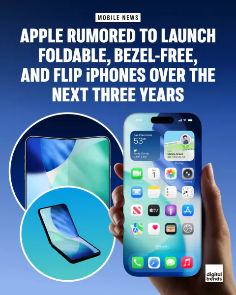 Apple'ın Yeni iPhone Planları: Katlanabilir ve Bezelsiz Modeller Geliyor