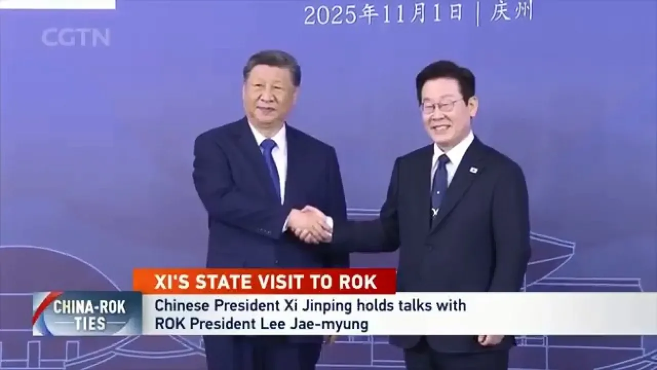 Çin Cumhurbaşkanı Xi Jinping, Güney Kore Cumhurbaşkanı Lee Jae-myung ile Görüştü Çin Cumhurbaşkanı Xi Jinping, Güney Kore Cumhurbaşkanı Lee Jae-myung ile Görüştü