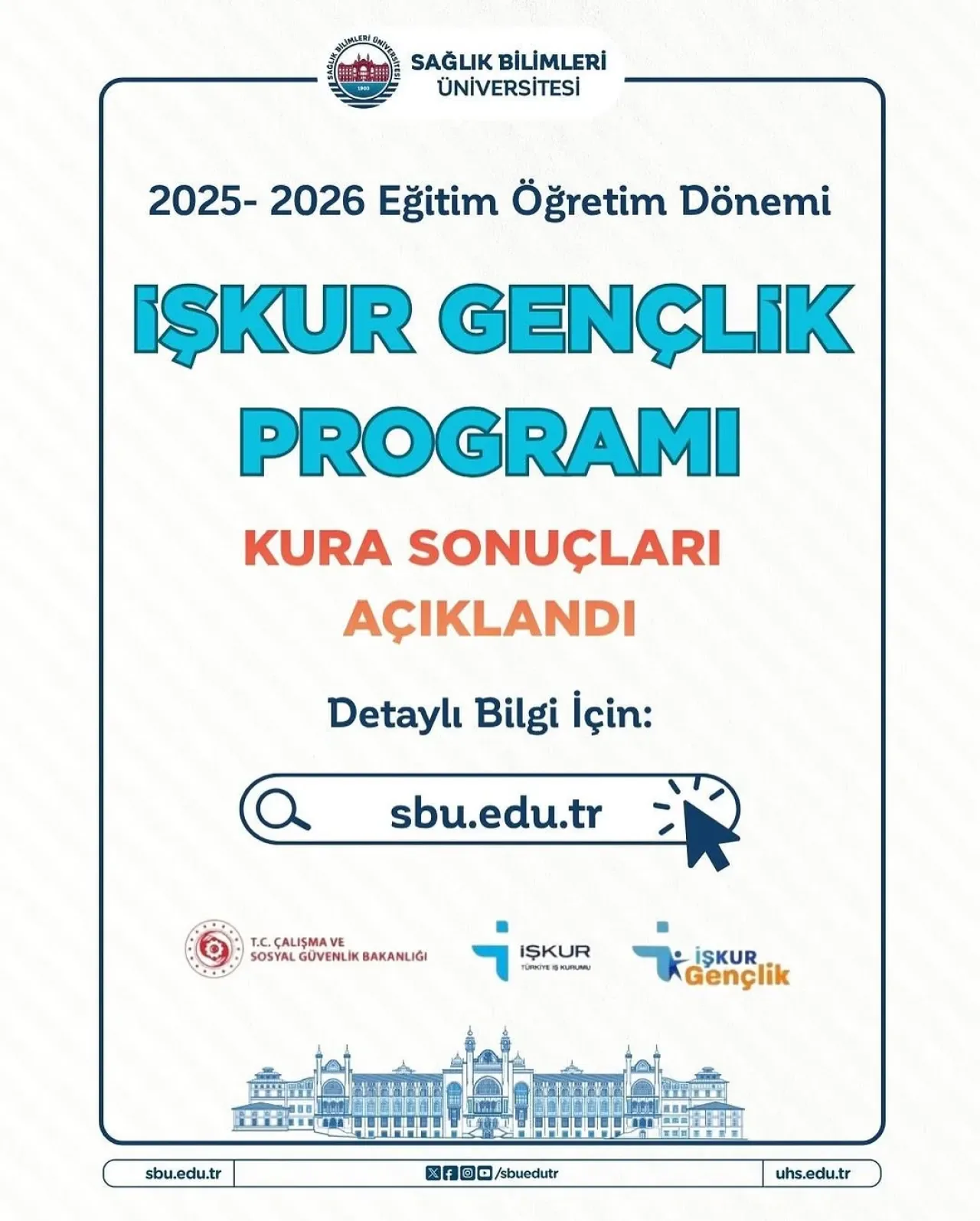 SBÜ İŞKUR Gençlik Programı Noter Kurası Sonuçları Açıklandı SBÜ İŞKUR Gençlik Programı Noter Kurası Sonuçları Açıklandı
