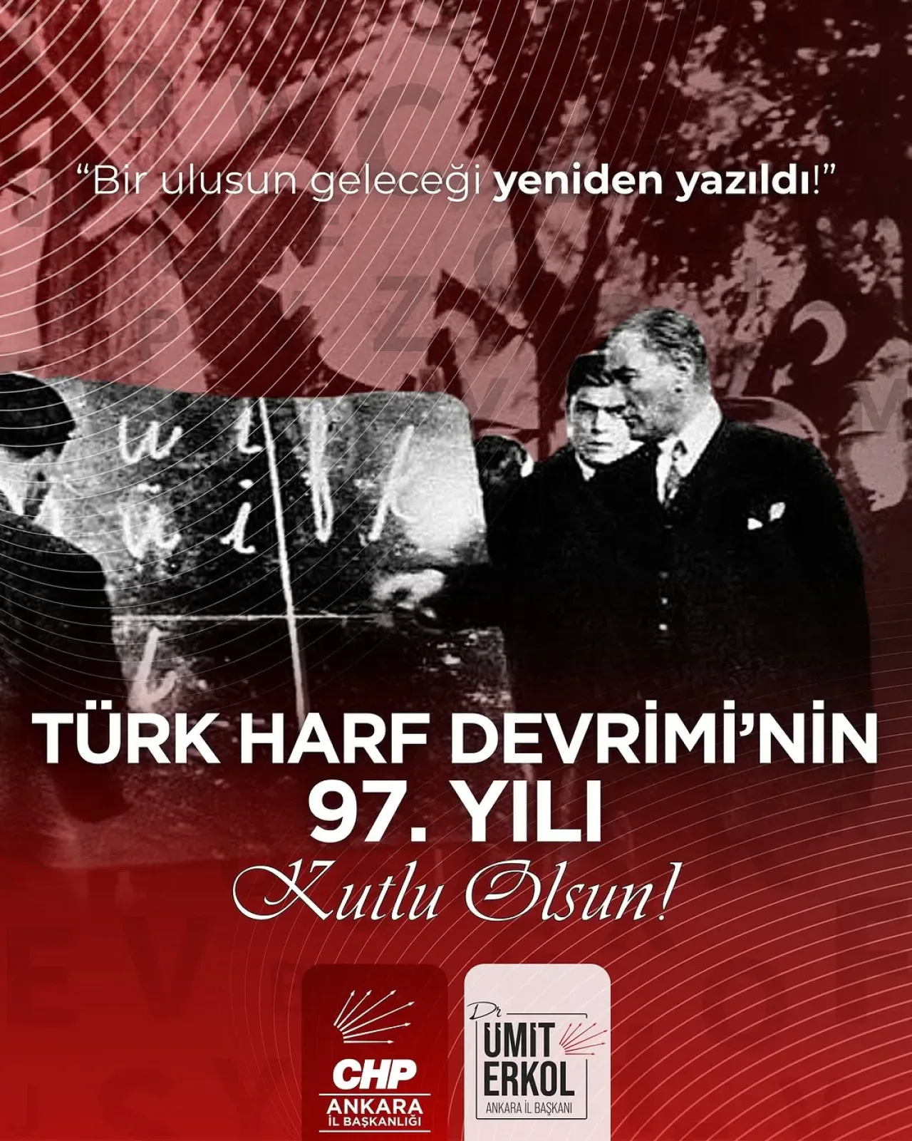 Türk Harf Devrimi'nin 97. Yılı Kutlandı | Cumhuriyet'in Aydınlanma Çağı Türk Harf Devrimi'nin 97. Yılı Kutlandı | Cumhuriyet'in Aydınlanma Çağı