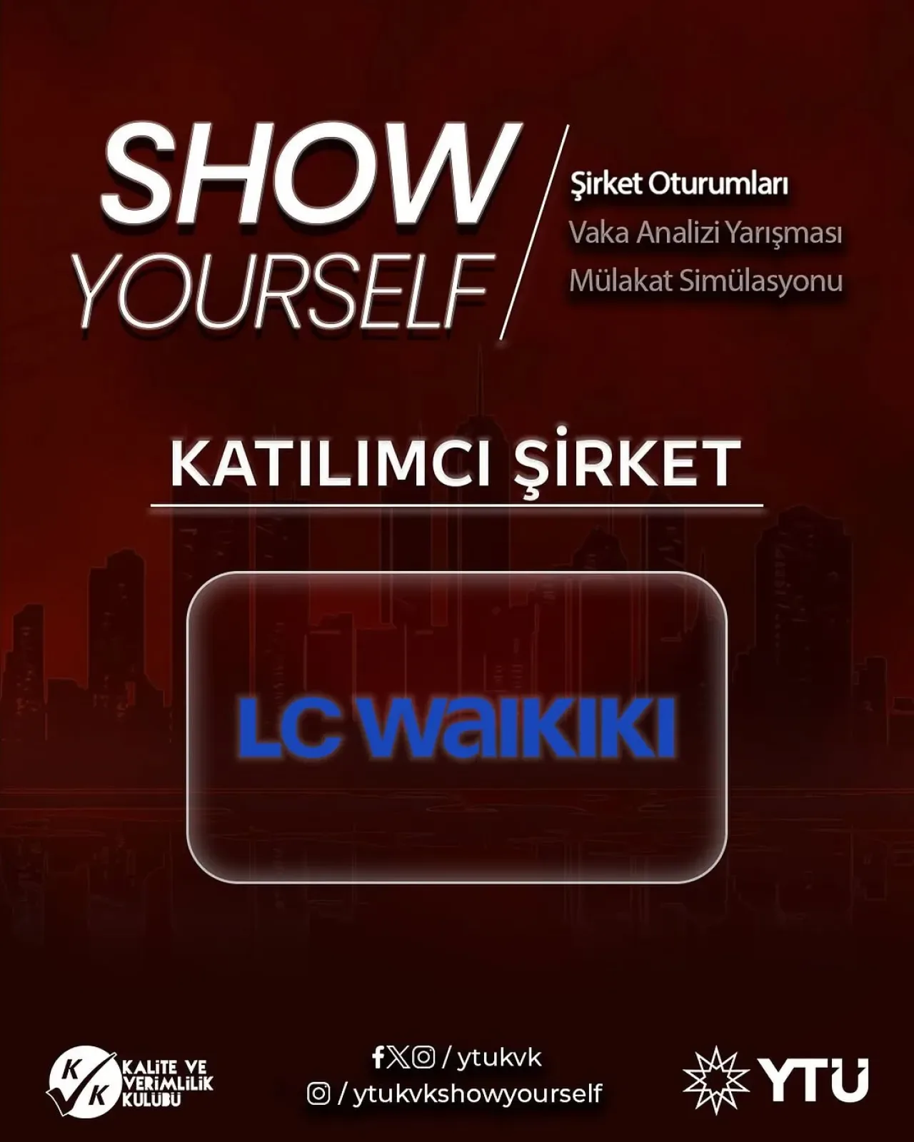 LC Waikiki ve Kalite ve Verimlilik Kulübü'nden Öğrencilere Kariyer Fırsatı LC Waikiki ve Kalite ve Verimlilik Kulübü'nden Öğrencilere Kariyer Fırsatı
