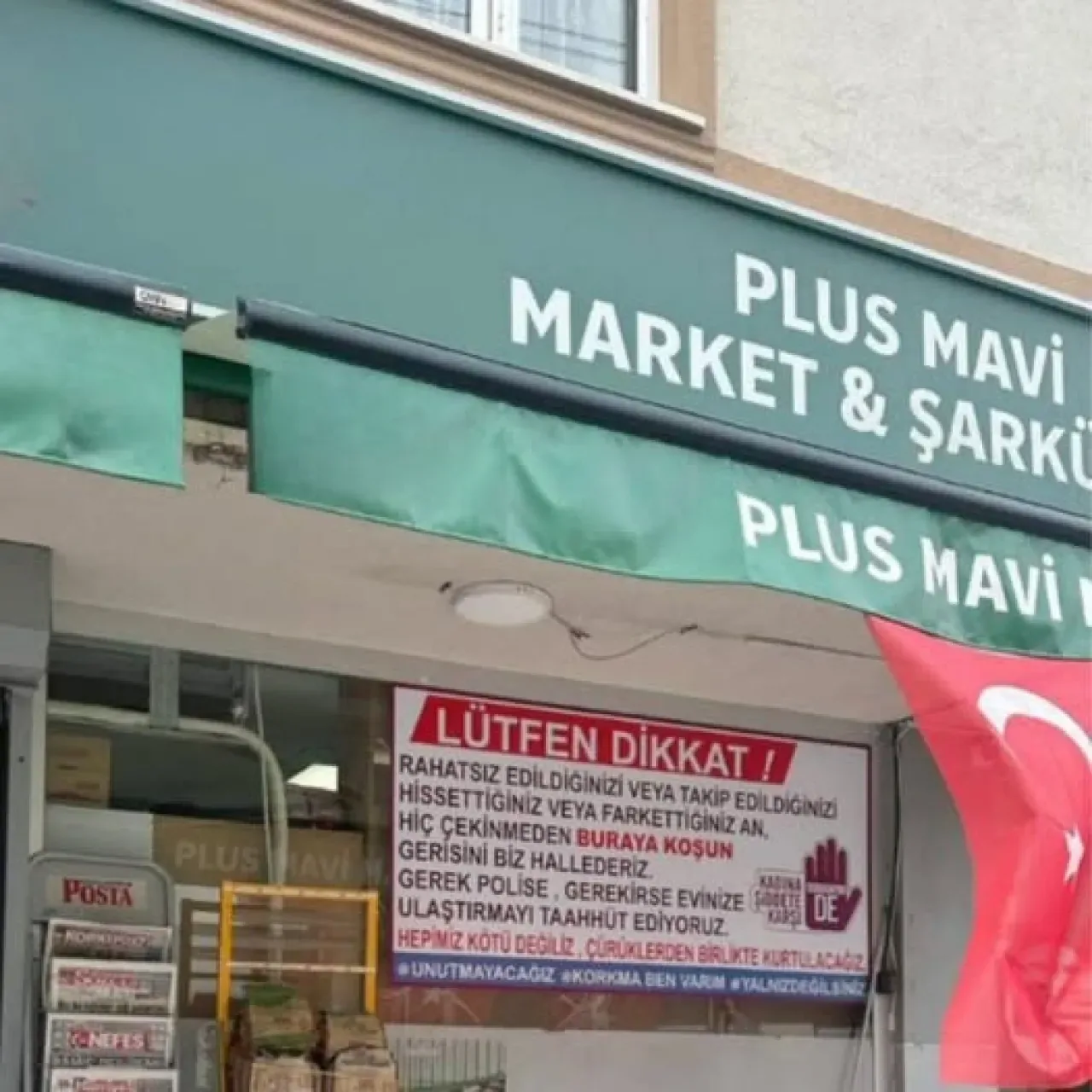 Kocaeli'deki İşletmeden Güvenlik Vaat Eden Dikkat Çeken Pankart Kocaeli'deki İşletmeden Güvenlik Vaat Eden Dikkat Çeken Pankart