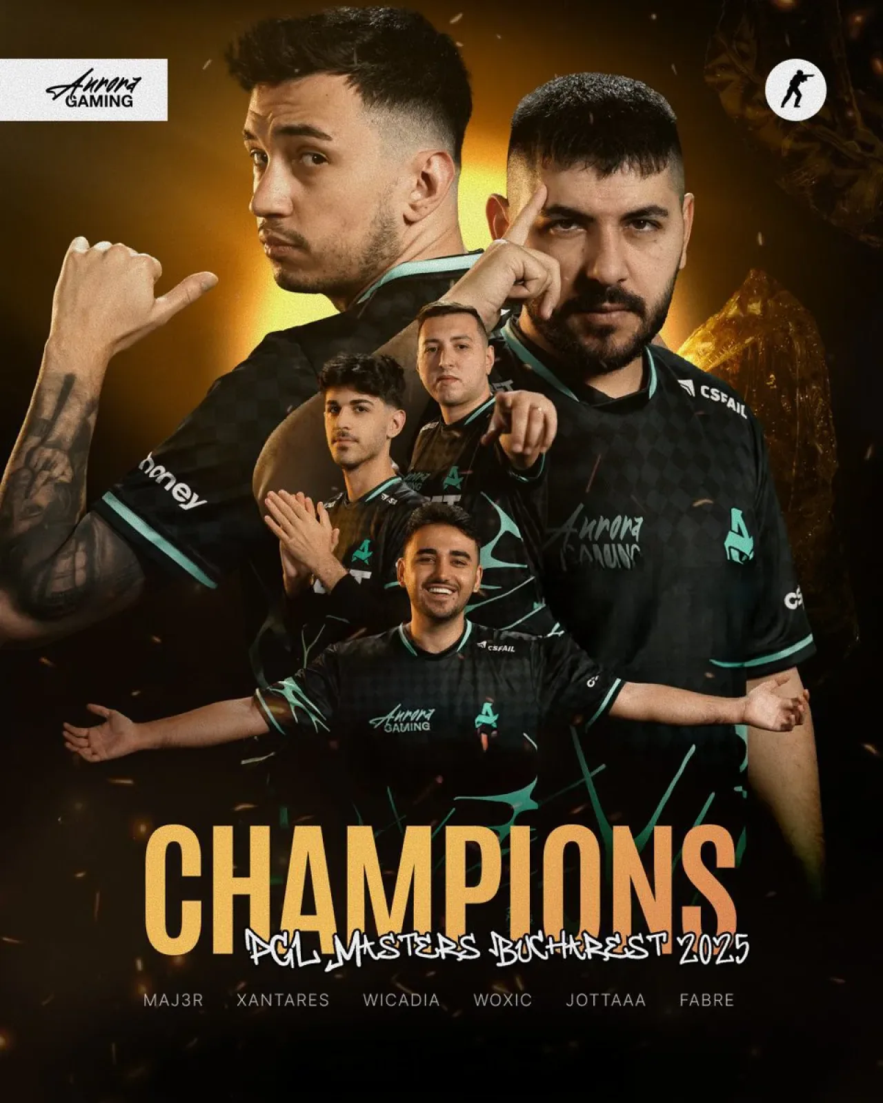 Aurora Gaming, PGL Masters Bükreş 2025'te Şampiyon Oldu Aurora Gaming, PGL Masters Bükreş 2025'te Şampiyon Oldu