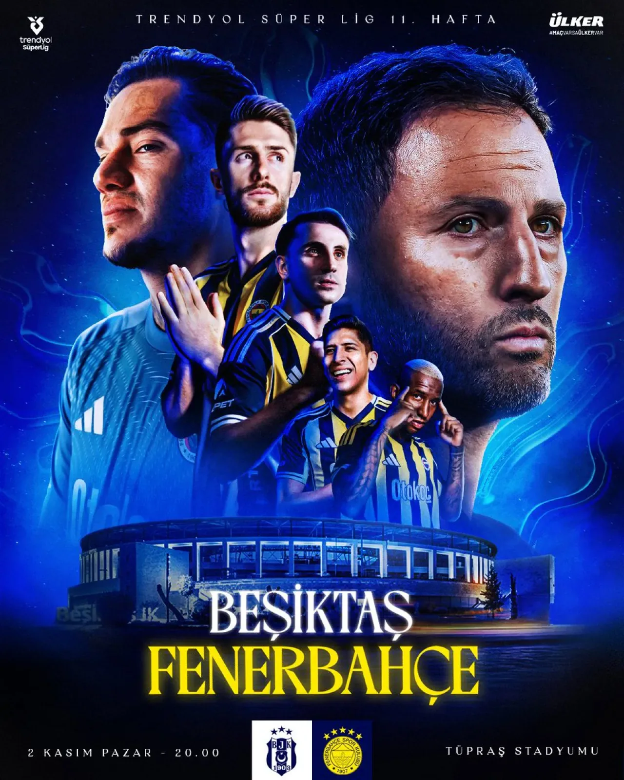 Beşiktaş ile Fenerbahçe Arasındaki Büyük Derbi Tüpraş Stadyumu'nda Oynanacak Beşiktaş ile Fenerbahçe Arasındaki Büyük Derbi Tüpraş Stadyumu'nda Oynanacak