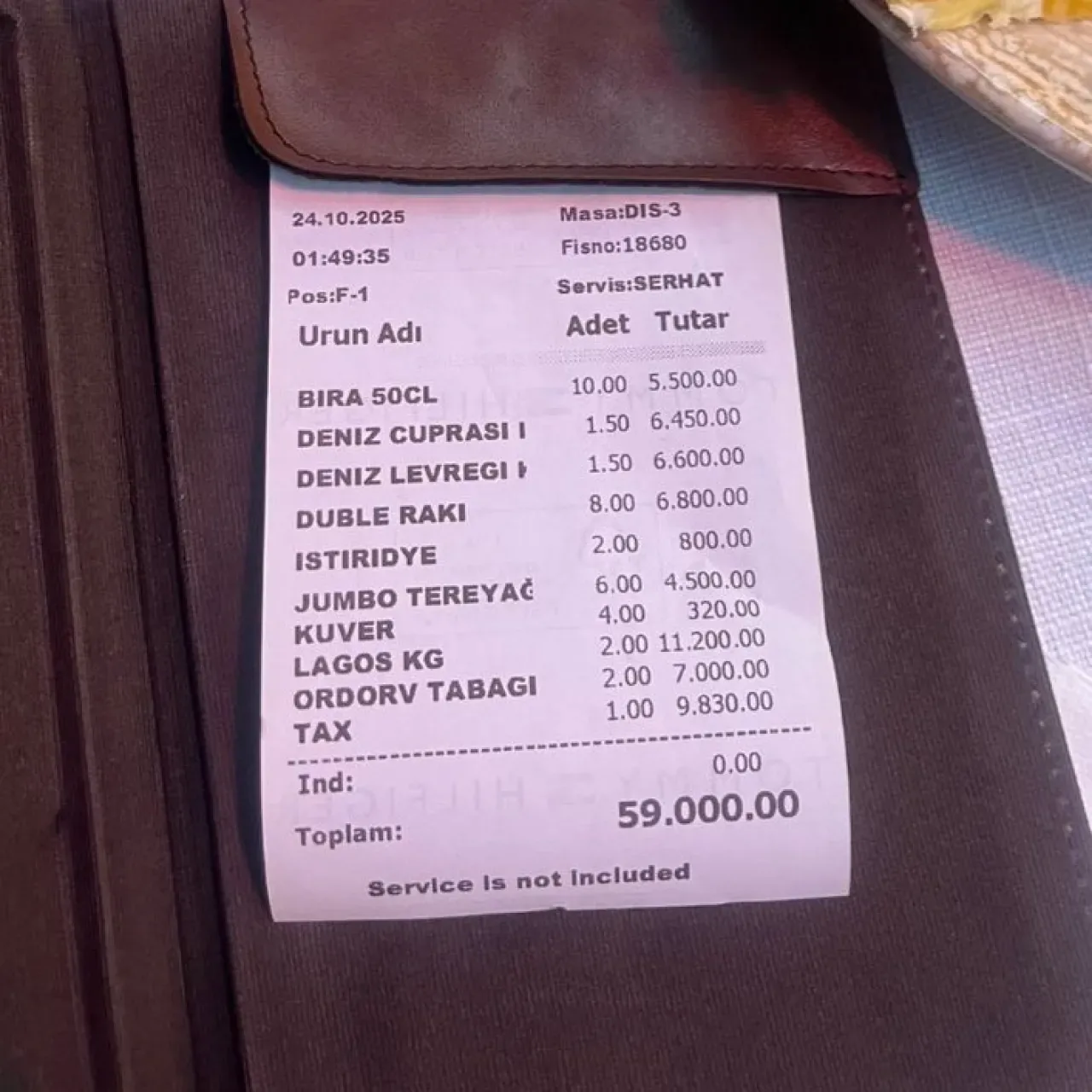 Fenerbahçe Maçı İçin Gelen Turiste Kesilen 59 Bin TL'lik Hesaba Ağır Ceza Fenerbahçe Maçı İçin Gelen Turiste Kesilen 59 Bin TL'lik Hesaba Ağır Ceza