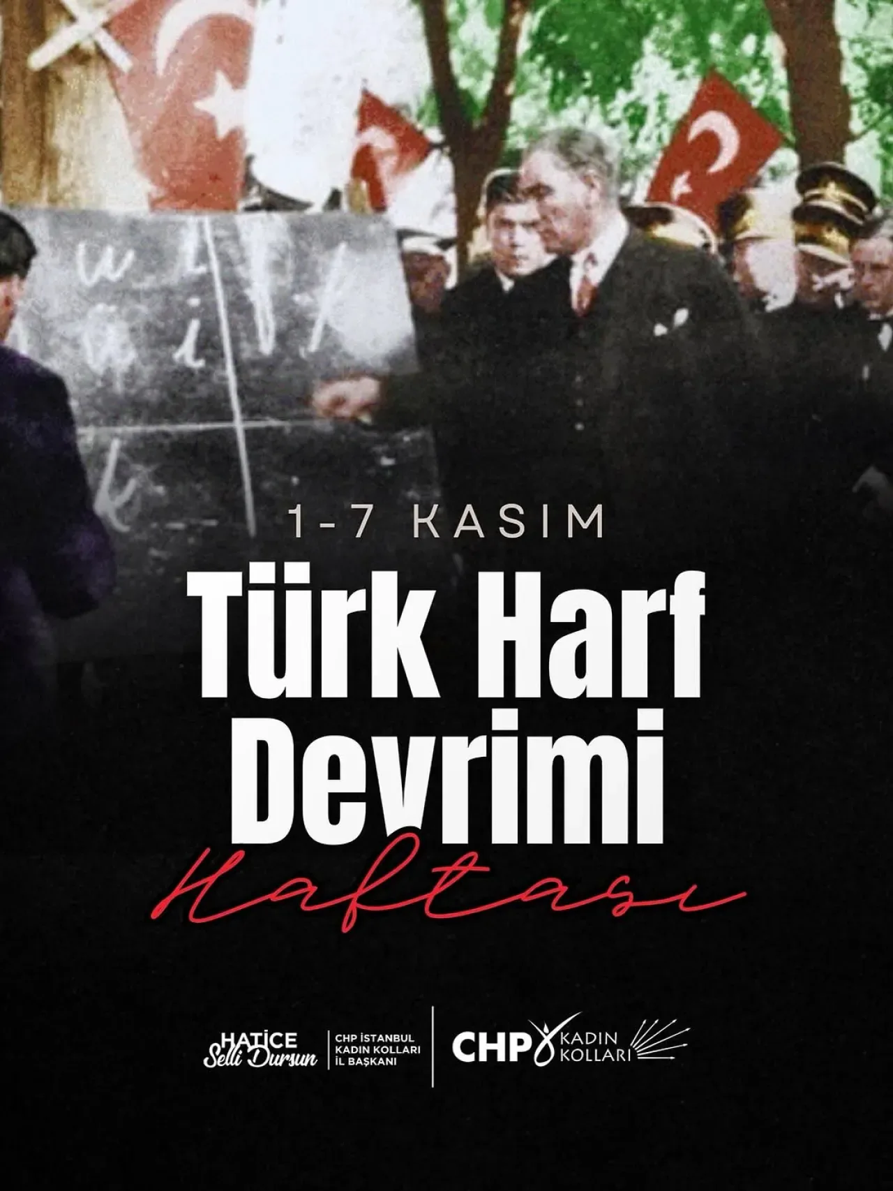 Harf Devrimi'nin Yıl Dönümünde Atatürk Anıldı Harf Devrimi'nin Yıl Dönümünde Atatürk Anıldı