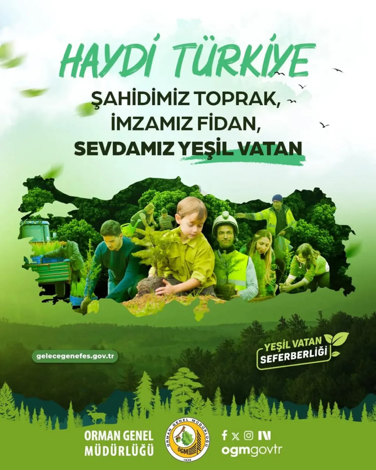 Balıkesir'de Gelecek Nesiller İçin Fidanlar Toprakla Buluştu Balıkesir'de Gelecek Nesiller İçin Fidanlar Toprakla Buluştu