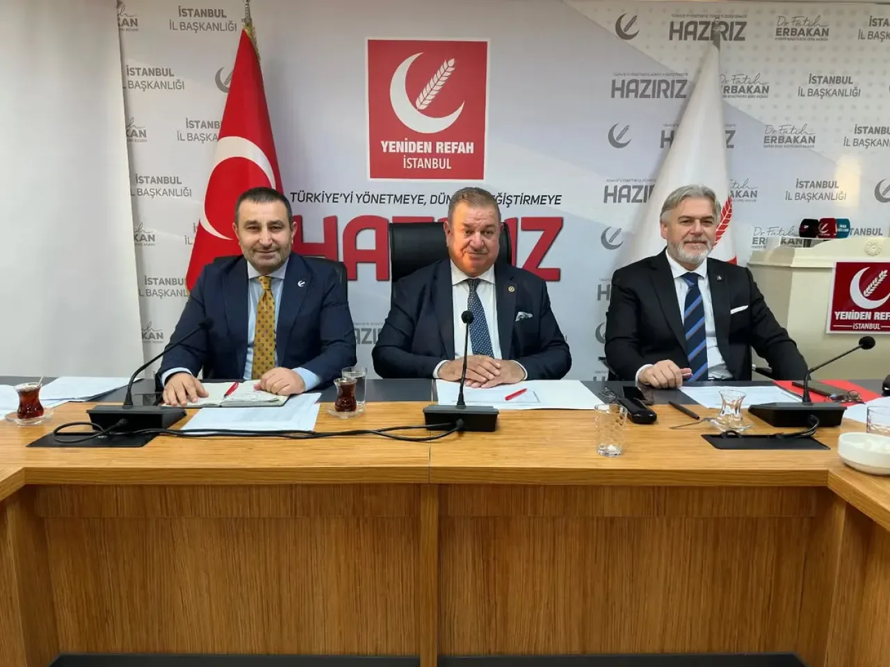 Yeniden Refah Partisi İstanbul'da Büyük Kongre Hazırlıklarına Başladı Yeniden Refah Partisi İstanbul'da Büyük Kongre Hazırlıklarına Başladı