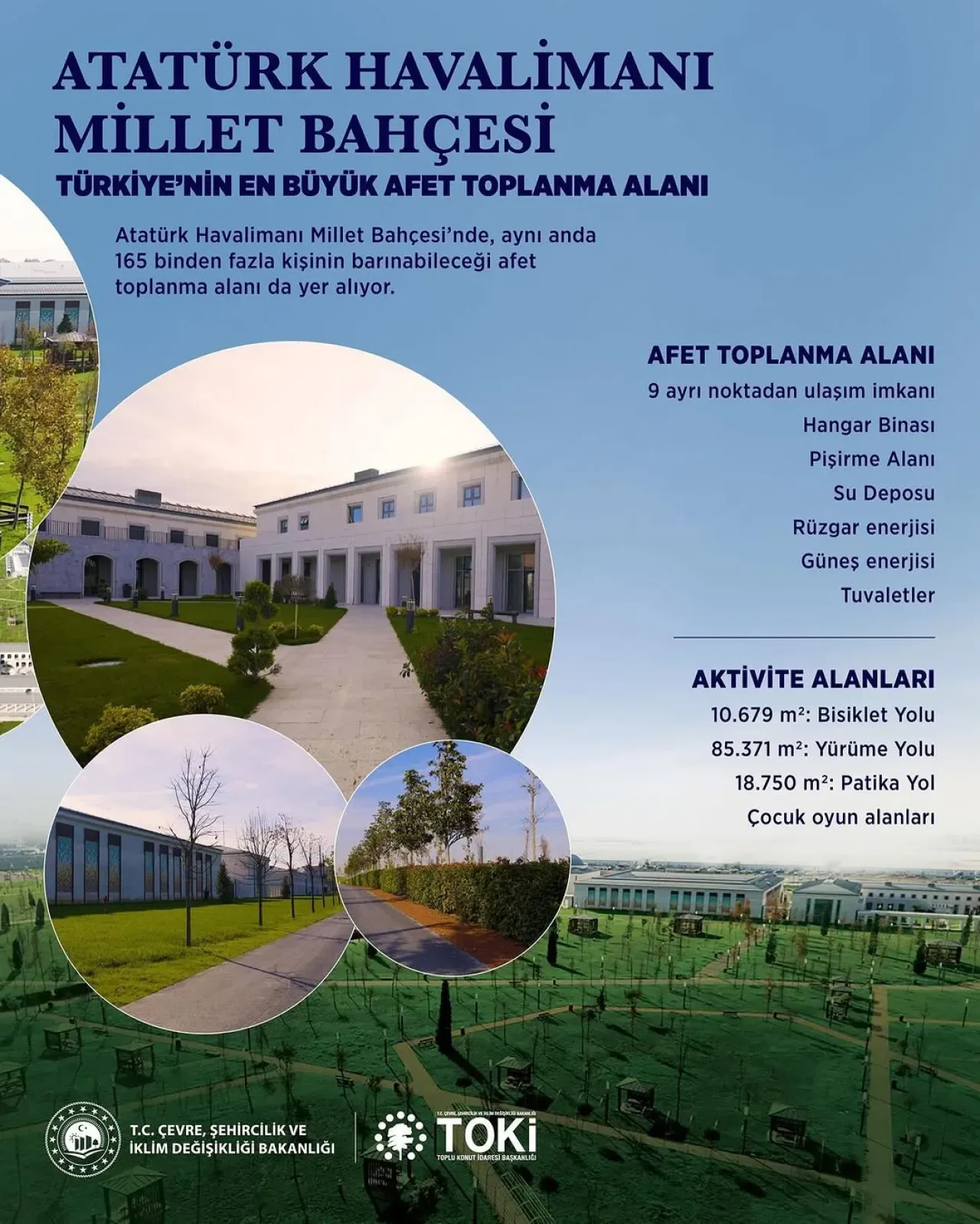 İstanbul'un Yeni Nefes Alanı: Atatürk Havalimanı Millet Bahçesi Açıldı İstanbul'un Yeni Nefes Alanı: Atatürk Havalimanı Millet Bahçesi Açıldı
