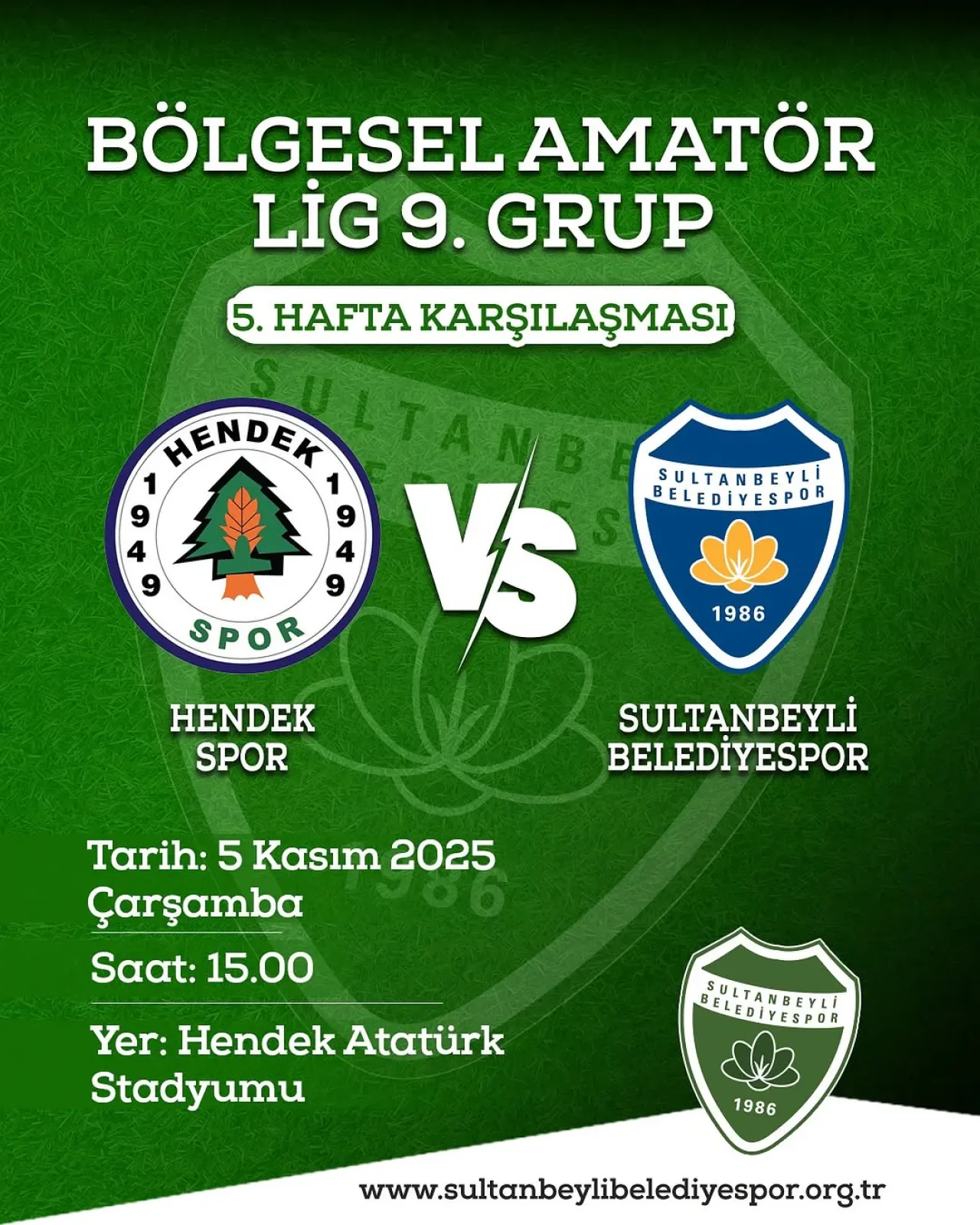 Sultanbeyli Belediyespor, Hendek Spor'u Konuk Edecek Sultanbeyli Belediyespor, Hendek Spor'u Konuk Edecek