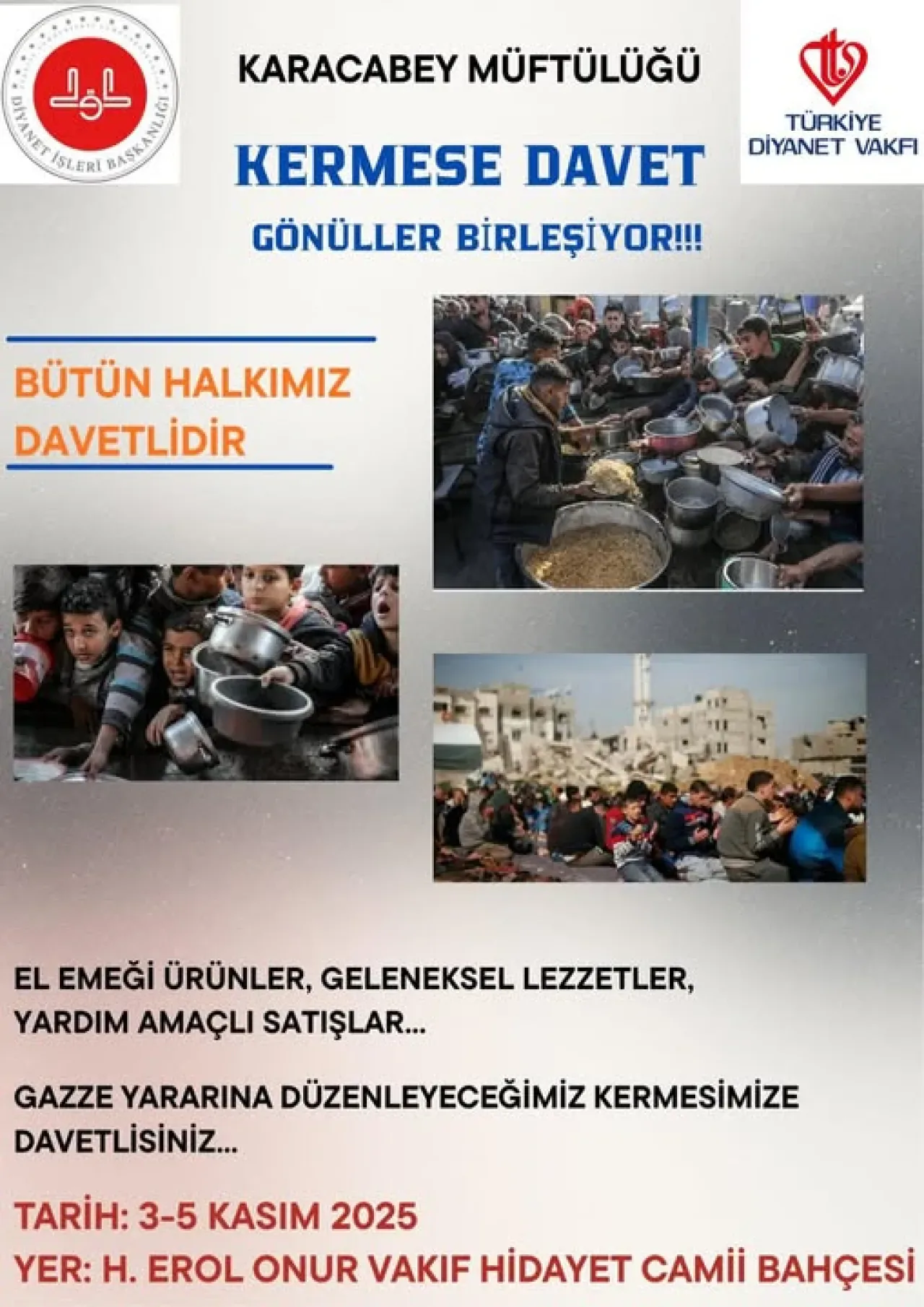 Karacabey'de Gazze İçin Dayanışma Kermesi Düzenleniyor Karacabey'de Gazze İçin Dayanışma Kermesi Düzenleniyor