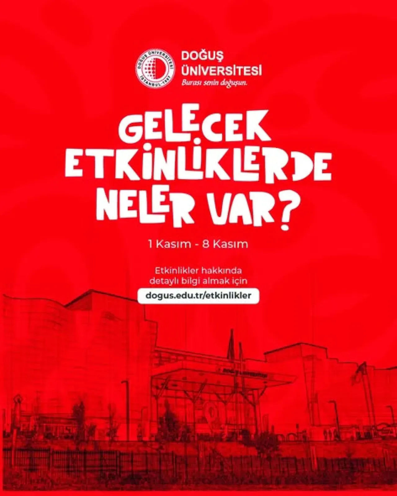 Doğuş Üniversitesi'nde Vize Haftası ve Heyecanlı Etkinlikler Doğuş Üniversitesi'nde Vize Haftası ve Heyecanlı Etkinlikler
