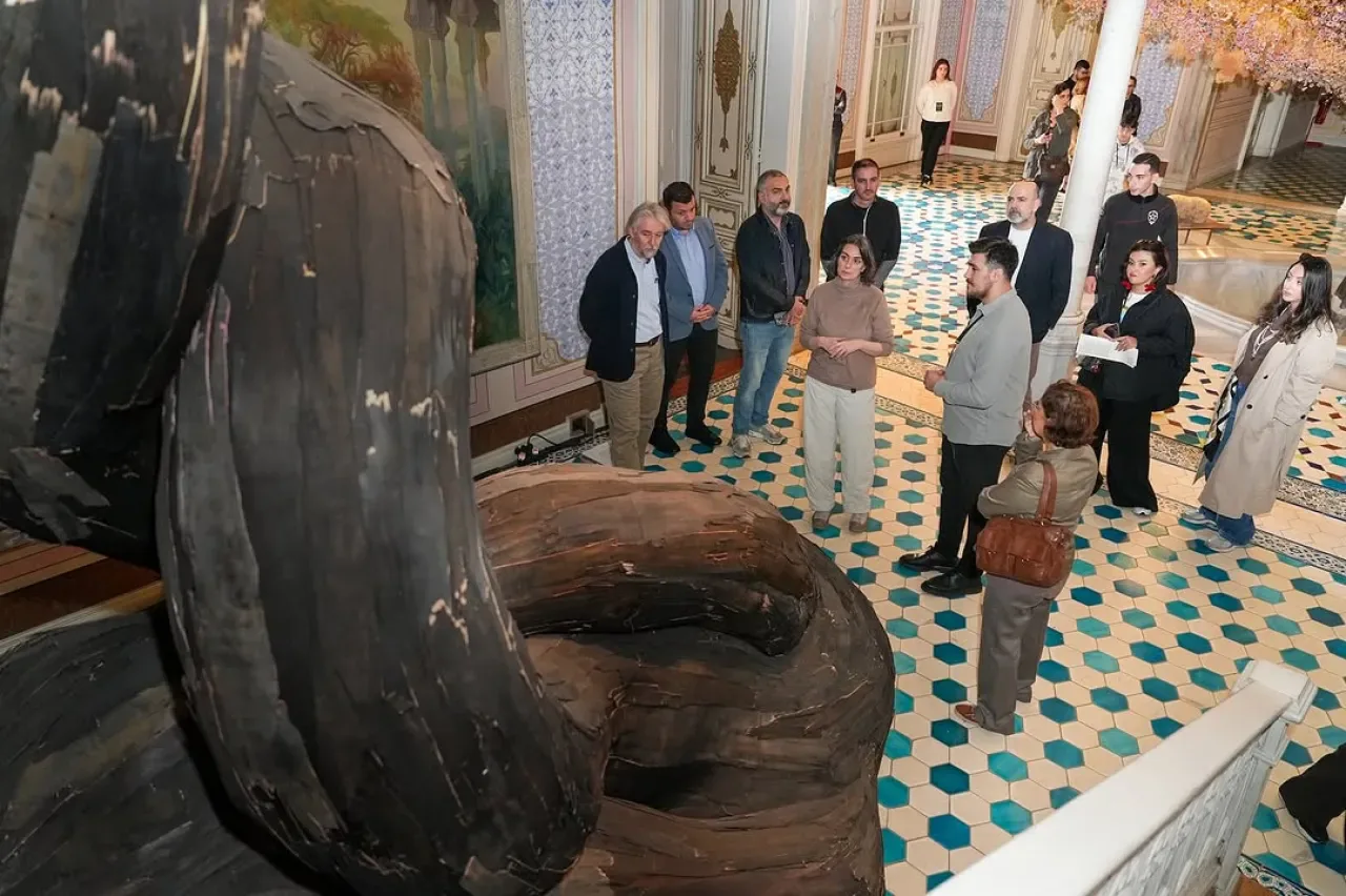 Üsküdar'da Doğa ve İnsan Arasındaki Bağı Anlatan "Folia" Sergisi Açıldı Üsküdar'da Doğa ve İnsan Arasındaki Bağı Anlatan "Folia" Sergisi Açıldı