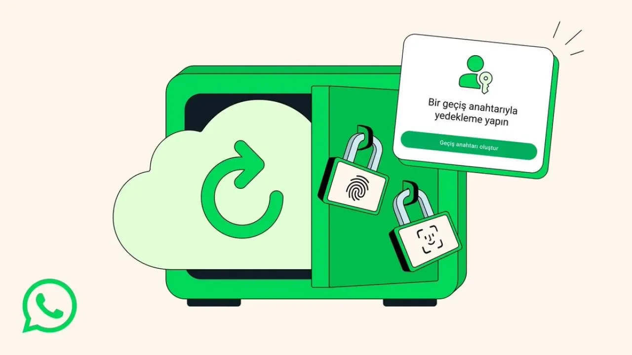WhatsApp, Sohbet Yedeklerinde Devrim Yaratıyor: Passkey Desteği Başladı WhatsApp, Sohbet Yedeklerinde Devrim Yaratıyor: Passkey Desteği Başladı