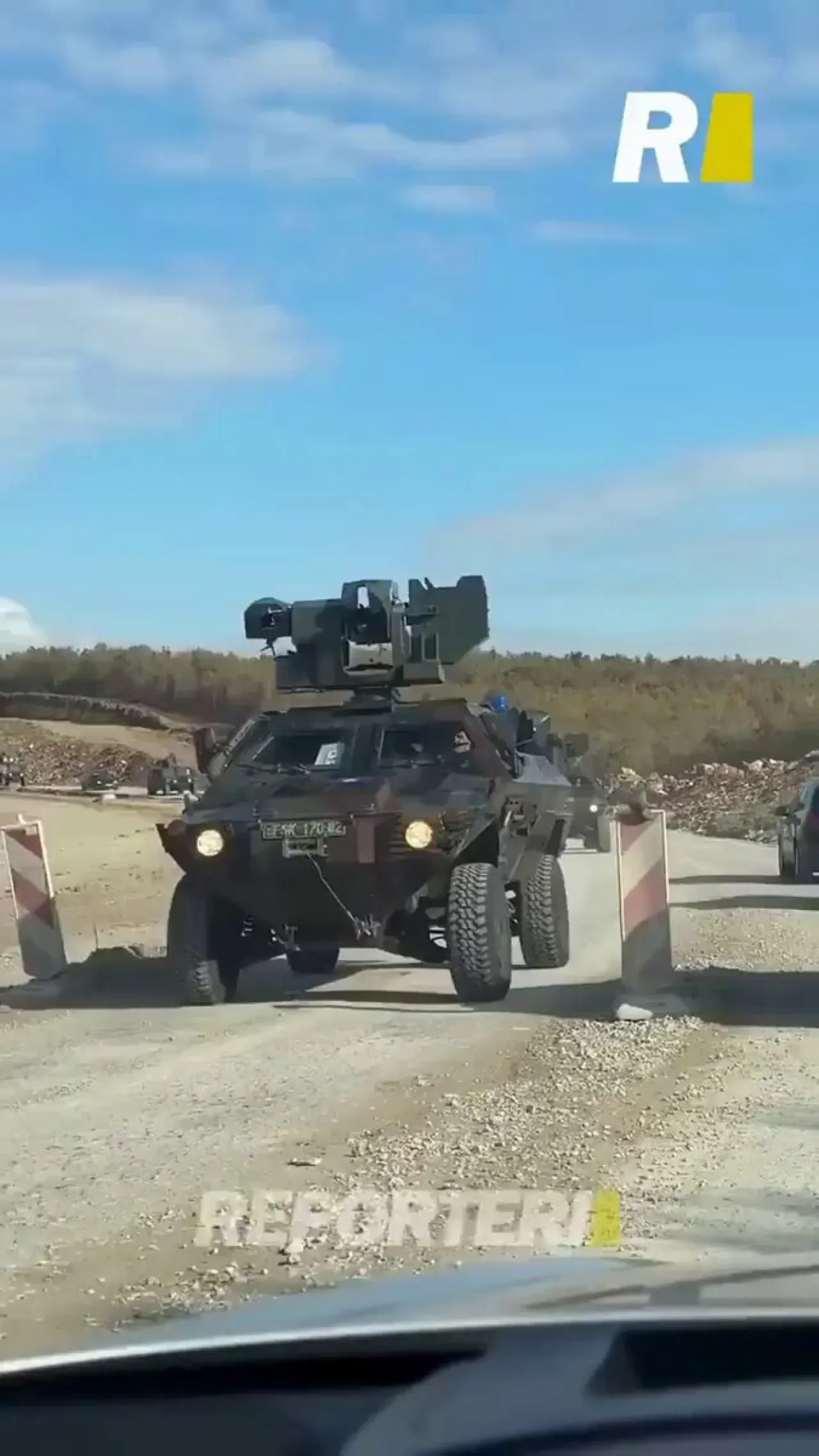 Kosova Güvenlik Kuvvetleri'nin Zırhlı Araçlarına ASELSAN Sarp Sistemleri Entegre Edildi Kosova Güvenlik Kuvvetleri'nin Zırhlı Araçlarına ASELSAN Sarp Sistemleri Entegre Edildi