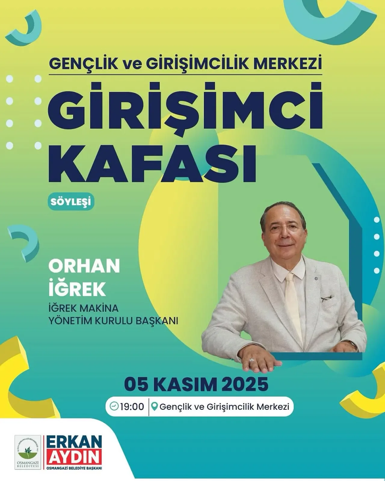 Bursa Osmangazi'de Genç Girişimciler İçin İlham Verici Buluşma Bursa Osmangazi'de Genç Girişimciler İçin İlham Verici Buluşma