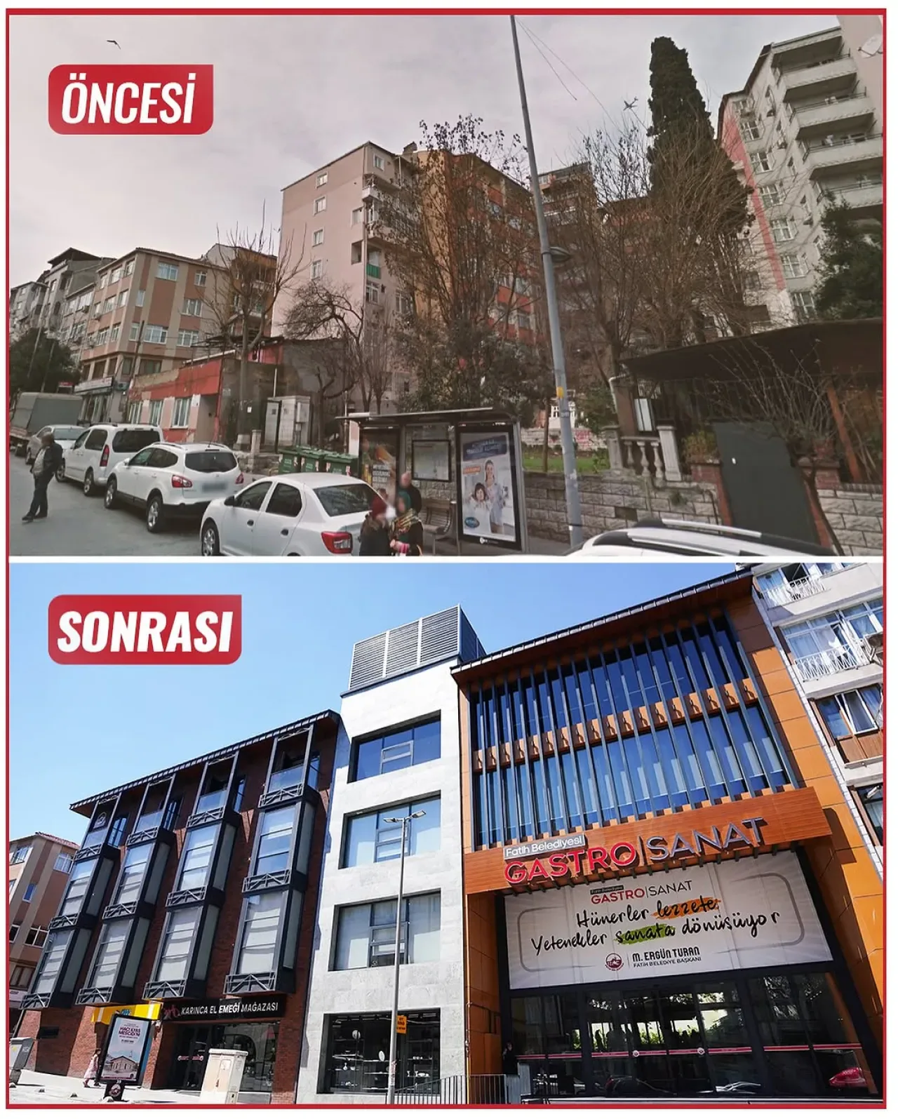 Fatih'te Kullanılmayan Alan, GastroSanat ile Sanat ve Lezzet Merkezine Dönüştü Fatih'te Kullanılmayan Alan, GastroSanat ile Sanat ve Lezzet Merkezine Dönüştü
