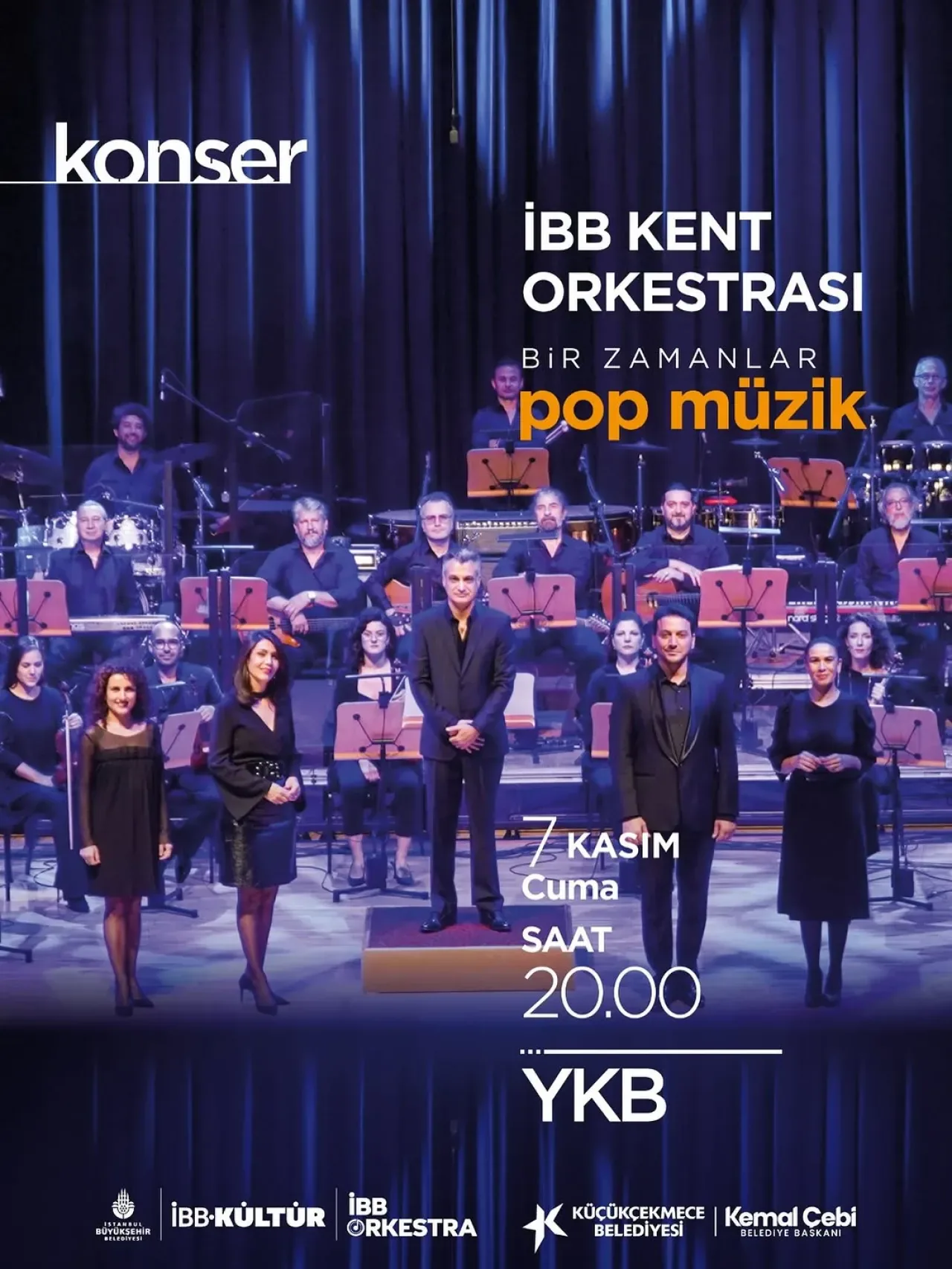 İBB Kent Orkestrası, Küçükçekmece'de Unutulmaz Pop Şarkıları Seslendirecek İBB Kent Orkestrası, Küçükçekmece'de Unutulmaz Pop Şarkıları Seslendirecek