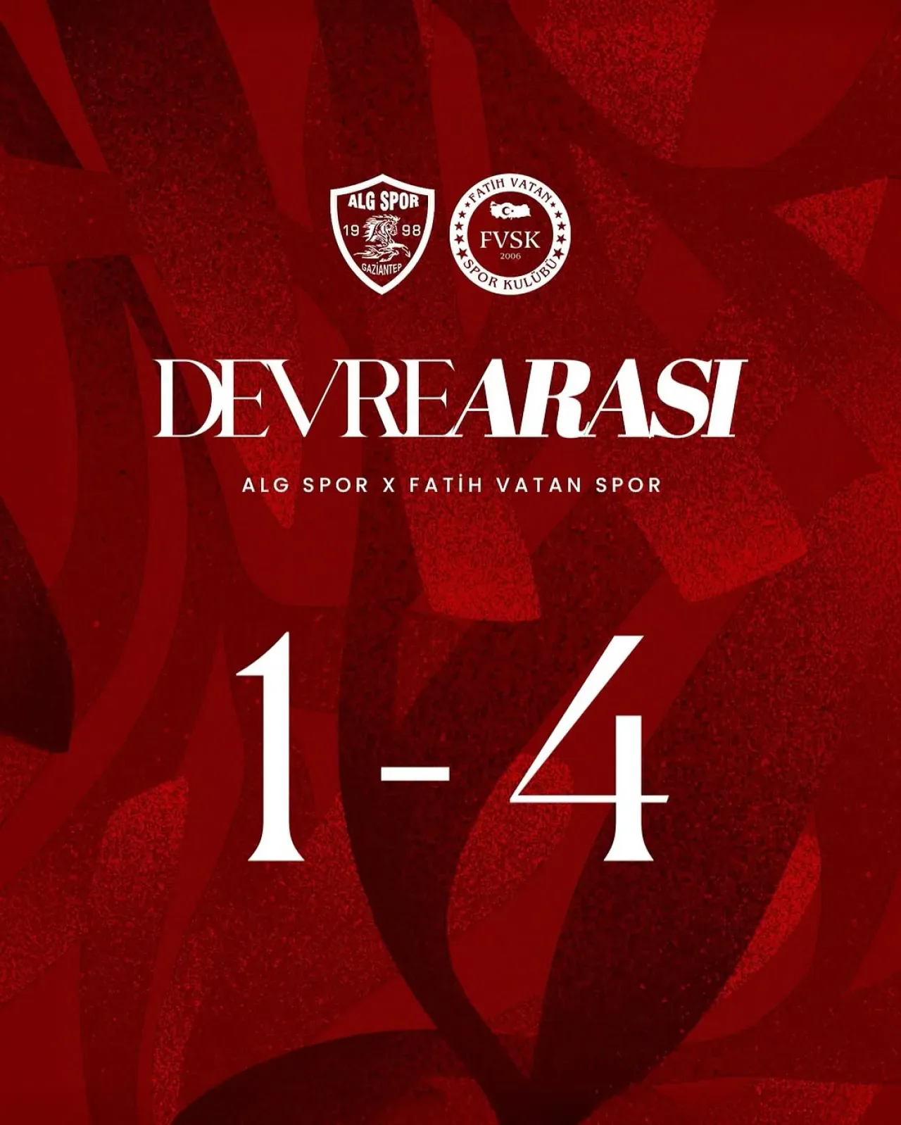 Fatih Vatan Spor Kulübü, ALG Spor'u 4-1 Mağlup Etti Fatih Vatan Spor Kulübü, ALG Spor'u 4-1 Mağlup Etti