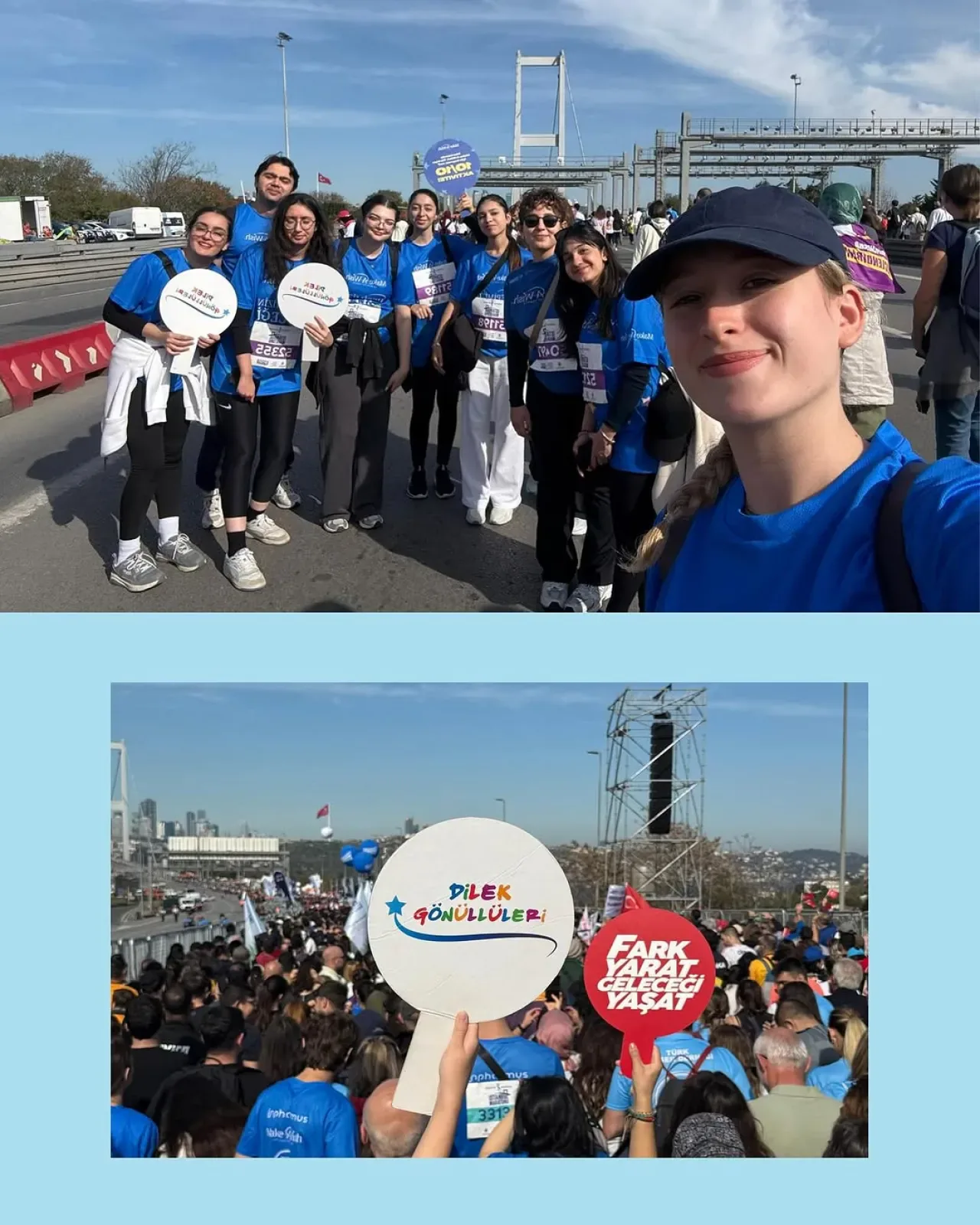 Yeditepe Üniversitesi Gönüllüleri, İstanbul Maratonu'nda Make A Wish İçin Koştu Yeditepe Üniversitesi Gönüllüleri, İstanbul Maratonu'nda Make A Wish İçin Koştu