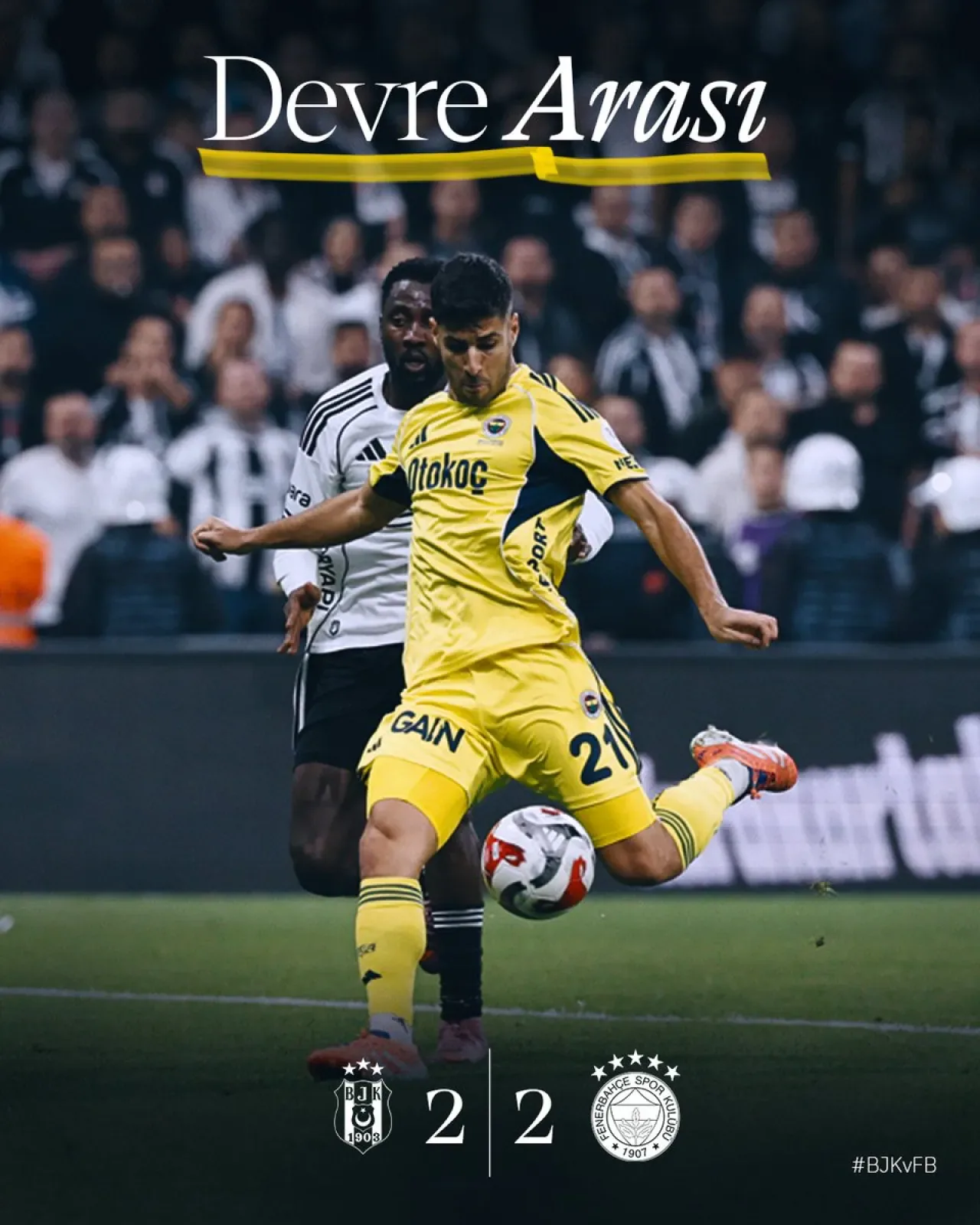 Fenerbahçe, Beşiktaş Karşısında Zorlu Bir Beraberlik Elde Etti Fenerbahçe, Beşiktaş Karşısında Zorlu Bir Beraberlik Elde Etti