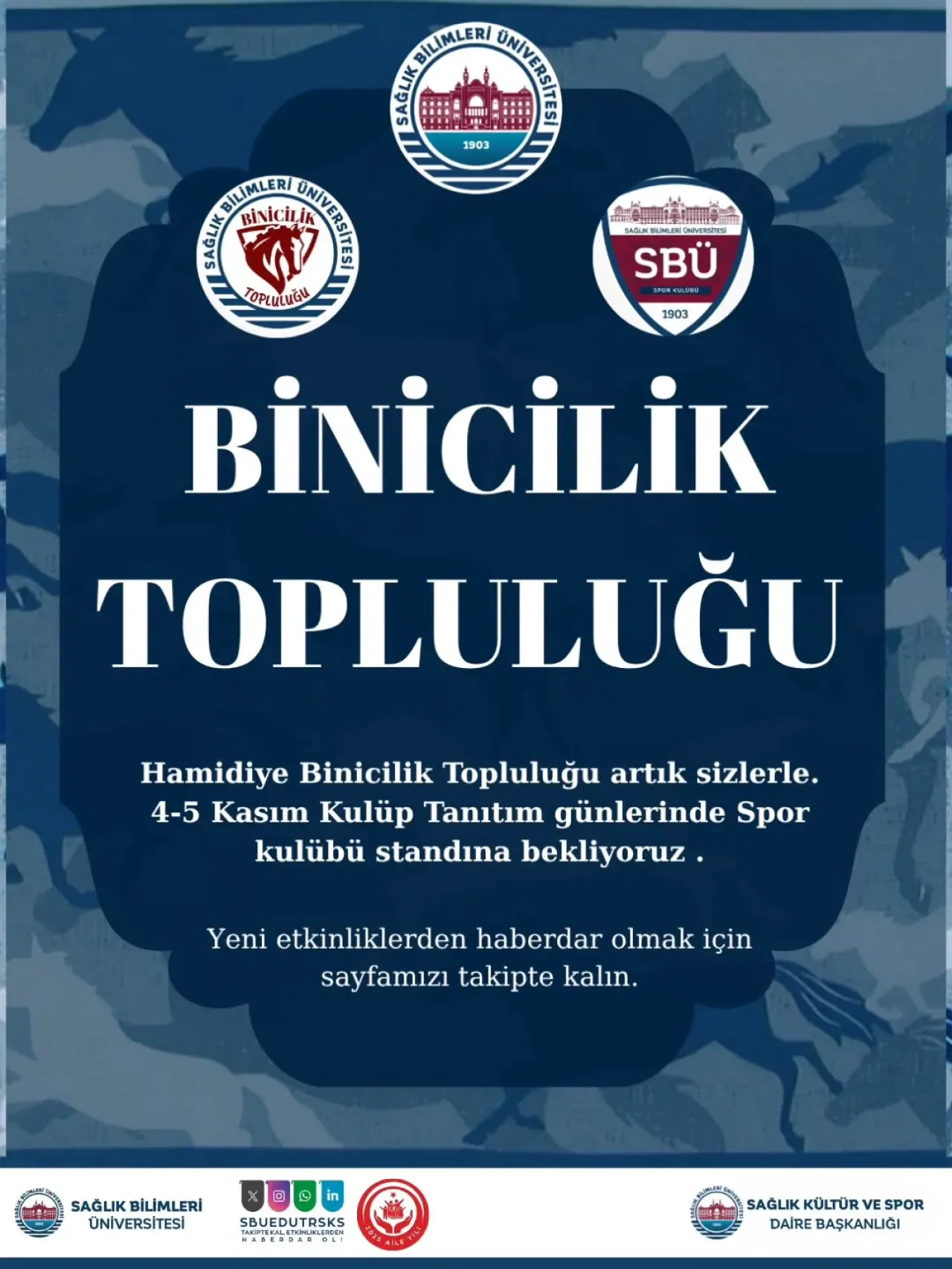 SBÜ Spor Kulübü'nde Binicilik Rüzgarı Esiyor SBÜ Spor Kulübü'nde Binicilik Rüzgarı Esiyor
