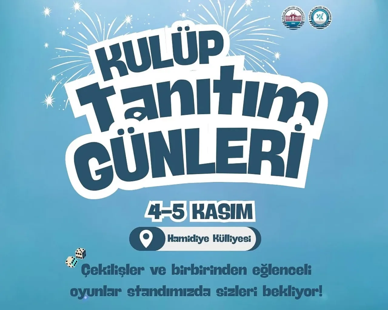 Sağlık Bilimleri Üniversitesi'nde Kariyer Kulübü Tanıtım Günleri Başlıyor Sağlık Bilimleri Üniversitesi'nde Kariyer Kulübü Tanıtım Günleri Başlıyor