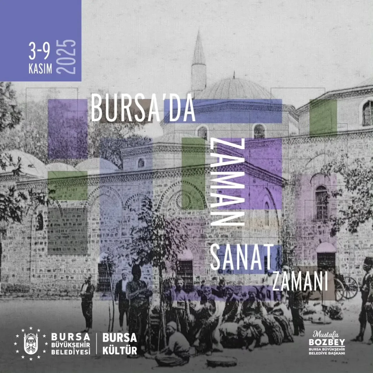 Bursa'da Zaman Sanat Zamanı: 1900 Yılından Sultan Orhan Camisi Fotoğrafı Sergileniyor Bursa'da Zaman Sanat Zamanı: 1900 Yılından Sultan Orhan Camisi Fotoğrafı Sergileniyor
