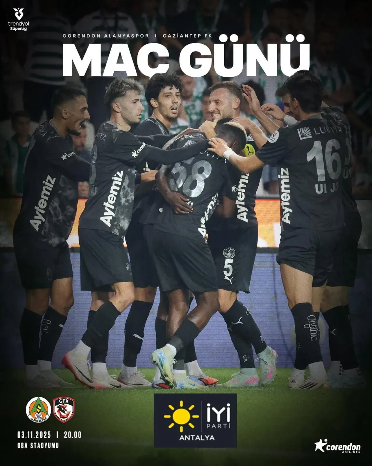 Alanyaspor'a Başarı Mesajı: Antalya İYİ Parti'den Maç Öncesi Destek Alanyaspor'a Başarı Mesajı: Antalya İYİ Parti'den Maç Öncesi Destek