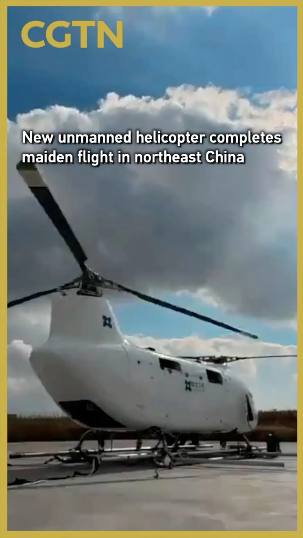 Çin'de Yeni İnsansız Helikopter İlk Uçuşunu Başarıyla Tamamladı Çin'de Yeni İnsansız Helikopter İlk Uçuşunu Başarıyla Tamamladı
