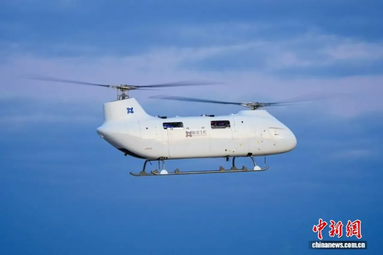 Çin, T1400 İnsansız Helikopteri ile Ton Sınıfı Döneme Adım Attı Çin, T1400 İnsansız Helikopteri ile Ton Sınıfı Döneme Adım Attı