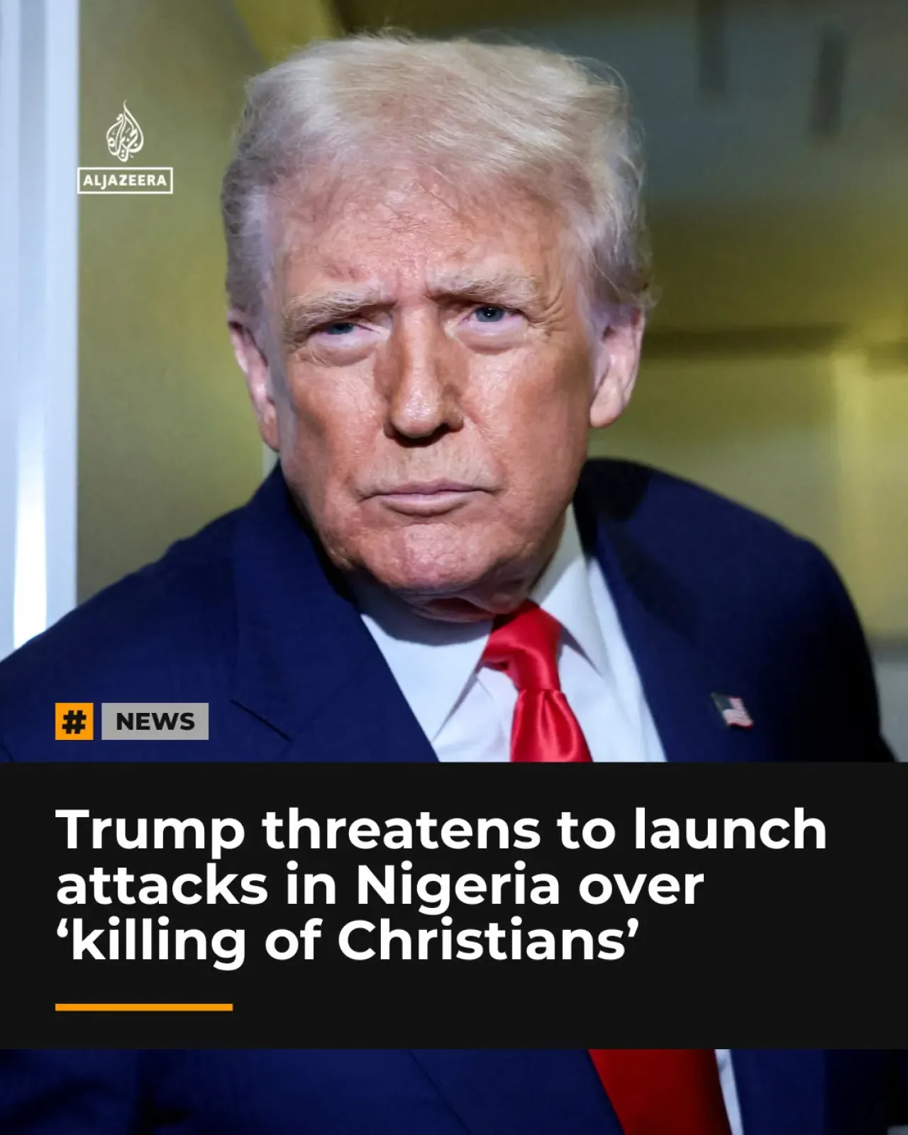 ABD Başkanı Trump, Nijerya'daki Hristiyan Şiddeti Nedeniyle Askeri Müdahaleyi Gündeme Getirdi ABD Başkanı Trump, Nijerya'daki Hristiyan Şiddeti Nedeniyle Askeri Müdahaleyi Gündeme Getirdi