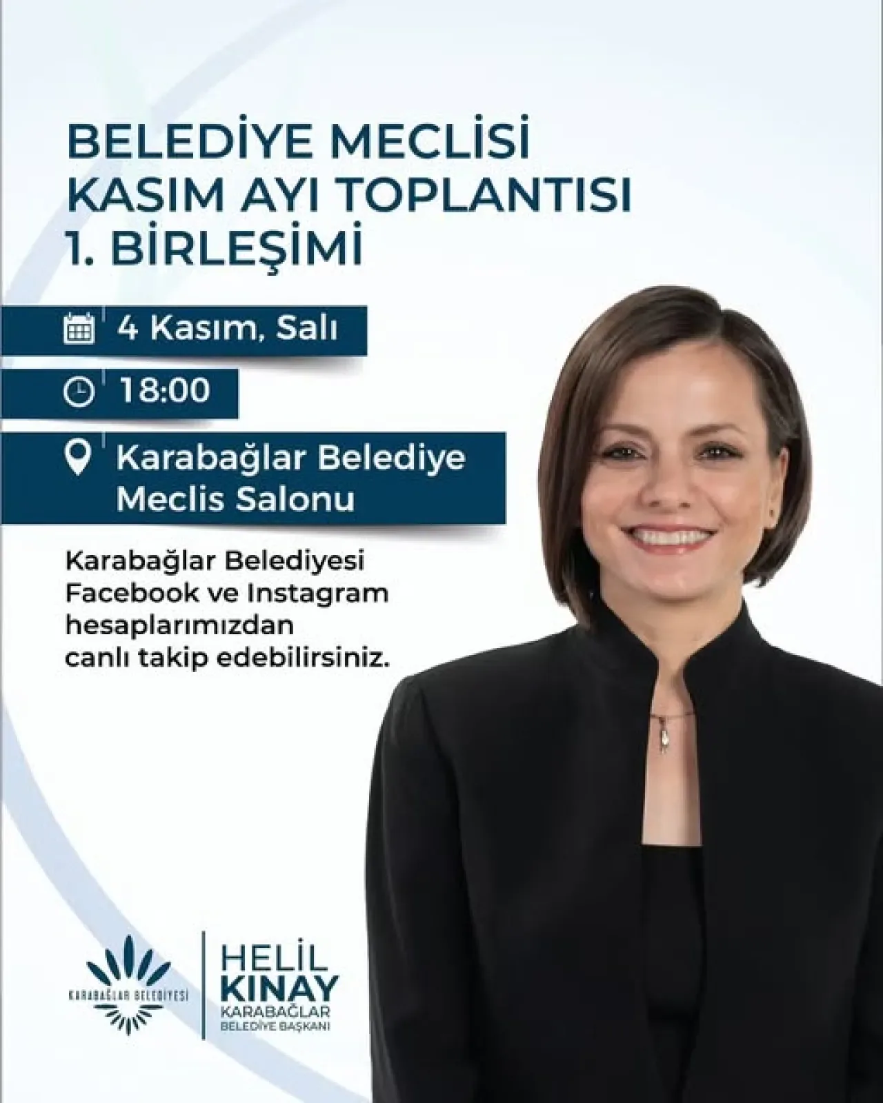 Karabağlar Belediye Meclisi Kasım Ayı Toplantısı Yarın Gerçekleşecek Karabağlar Belediye Meclisi Kasım Ayı Toplantısı Yarın Gerçekleşecek