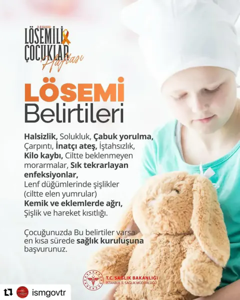 Beşiktaş'ta Lösemili Çocuklar Haftası'nda Anlamlı Farkındalık Etkinliği