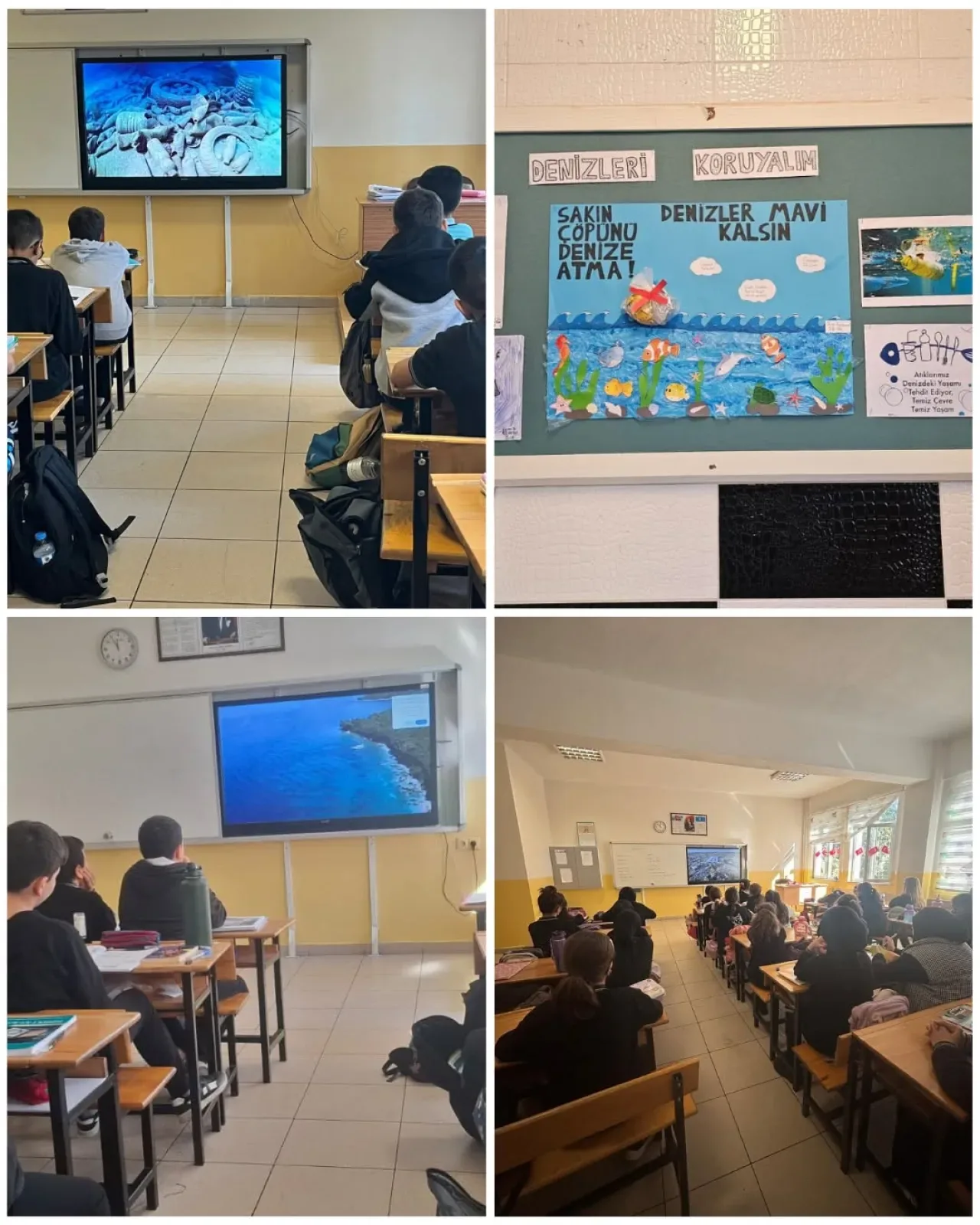 Beylikdüzü'nde Öğrenciler Deniz Temizliği İçin Seferber Oldu Beylikdüzü'nde Öğrenciler Deniz Temizliği İçin Seferber Oldu