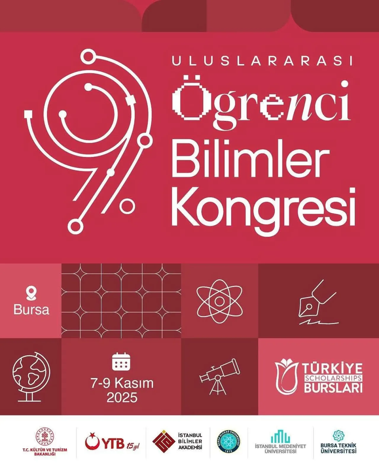 Uludağ Üniversitesi, 9. Uluslararası Öğrenci Bilimler Kongresi'ne Ev Sahipliği Yapacak Uludağ Üniversitesi, 9. Uluslararası Öğrenci Bilimler Kongresi'ne Ev Sahipliği Yapacak