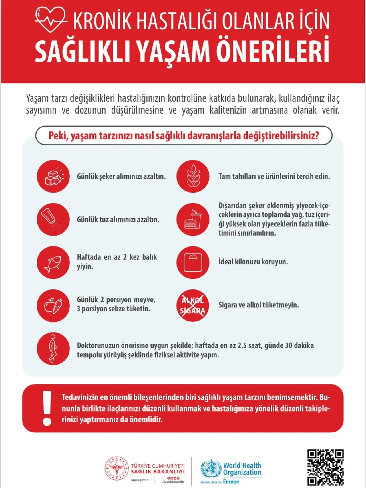 Kronik Hastalığı Olan Bireylere Önemli Sağlık Uyarıları Kronik Hastalığı Olan Bireylere Önemli Sağlık Uyarıları