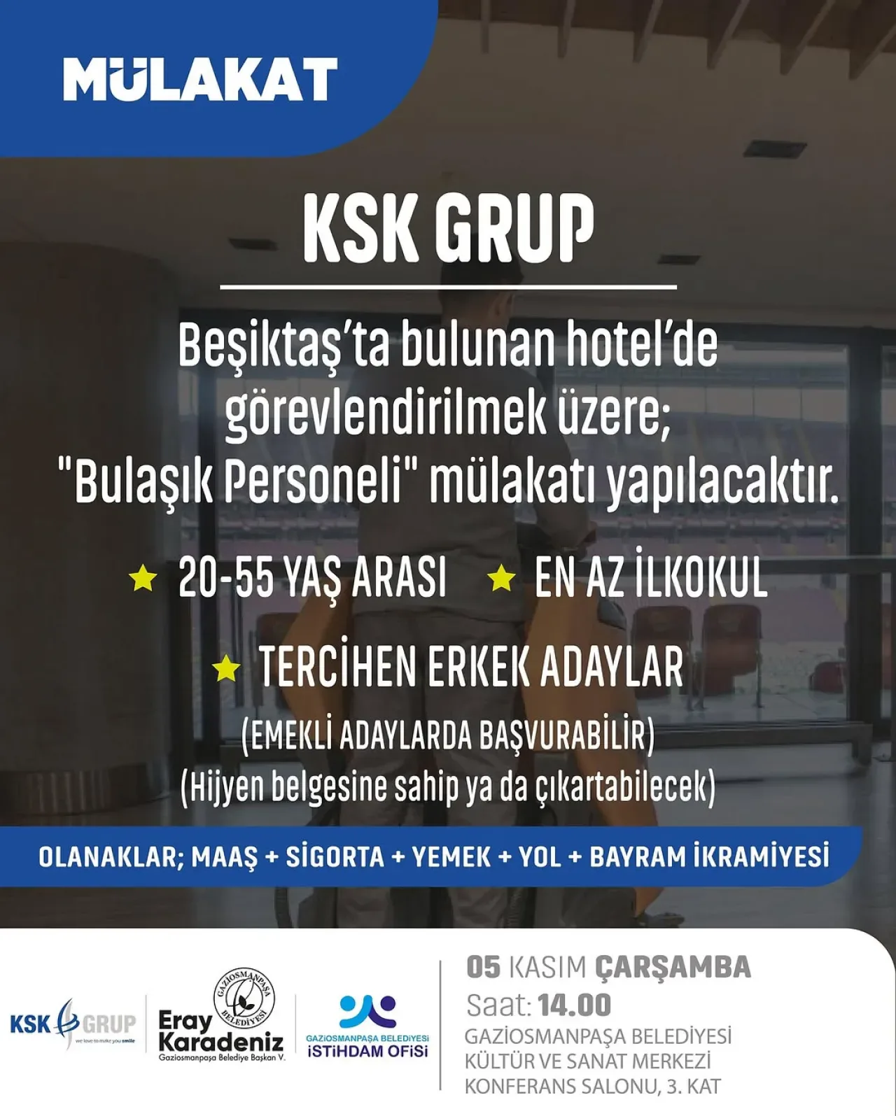 Gaziosmanpaşa Belediyesi, Yüklenici Firmalarla Kasım Ayında Mülakat Gerçekleştirecek Gaziosmanpaşa Belediyesi, Yüklenici Firmalarla Kasım Ayında Mülakat Gerçekleştirecek