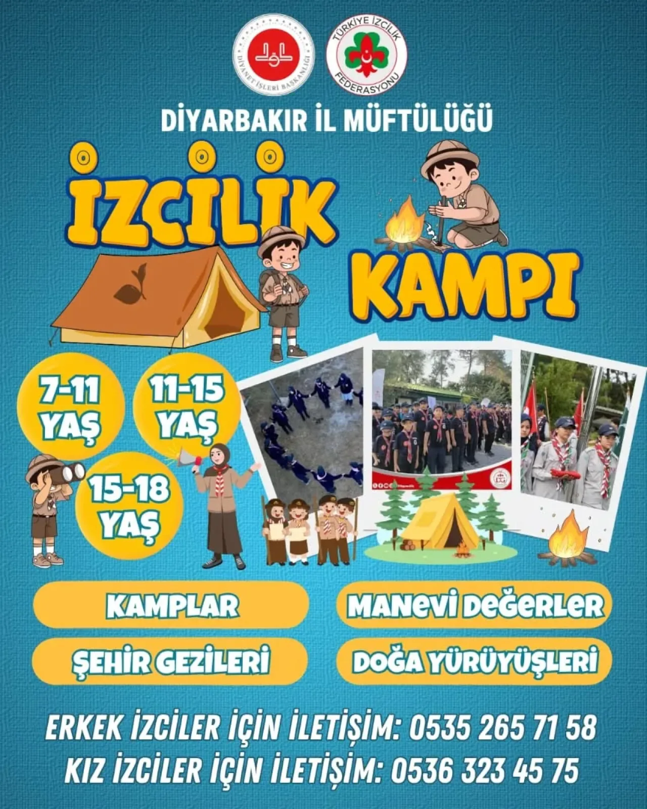 Bursa Yenişehir Müftülüğü Gençler İçin İzcilik Kampları Düzenliyor Bursa Yenişehir Müftülüğü Gençler İçin İzcilik Kampları Düzenliyor