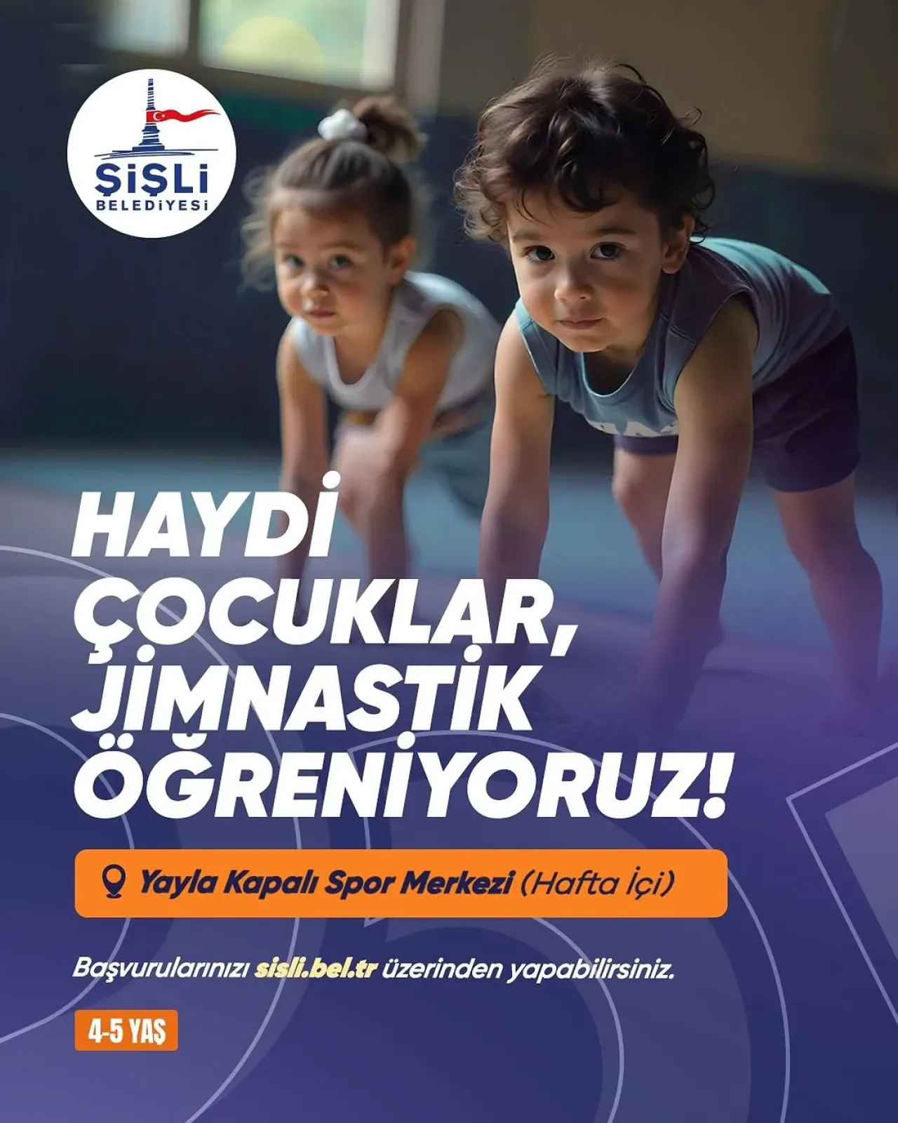 Şişli'de Çocuklar İçin Ücretsiz Jimnastik Eğitimi Başlıyor Şişli'de Çocuklar İçin Ücretsiz Jimnastik Eğitimi Başlıyor