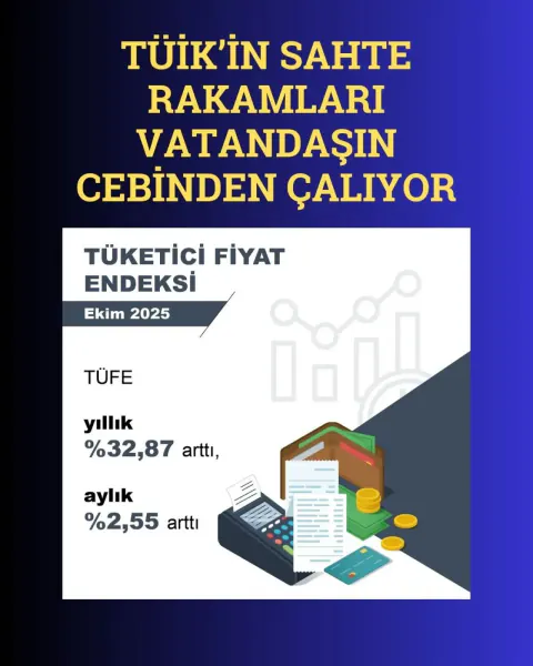 Ekim Enflasyonu Açıklandı: TÜİK ve ENAG Rakamları Arasındaki Fark Dikkat Çekiyor