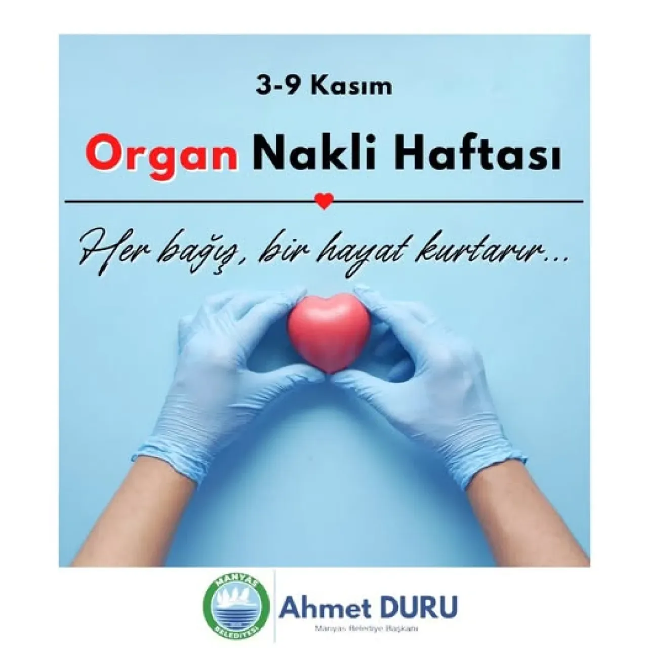 Manyas'ta Organ Bağışı Farkındalığı: Her Bağış Bir Hayat Kurtarıyor Manyas'ta Organ Bağışı Farkındalığı: Her Bağış Bir Hayat Kurtarıyor