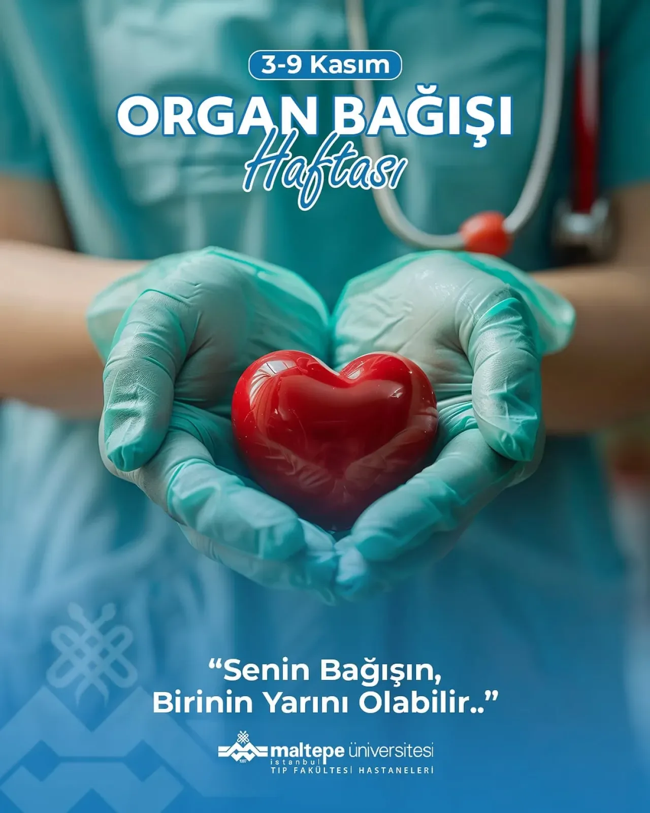 Maltepe'de Organ Bağışı Haftası'nda "Bir Hayat Bin Umut" Vurgusu Maltepe'de Organ Bağışı Haftası'nda "Bir Hayat Bin Umut" Vurgusu