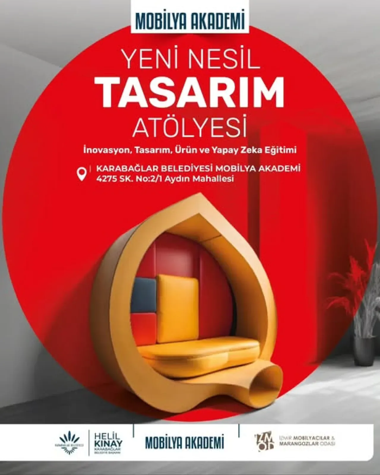 Karabağlar Mobilya Akademi'de Yeni Dönem Eğitimleri Başlıyor Karabağlar Mobilya Akademi'de Yeni Dönem Eğitimleri Başlıyor