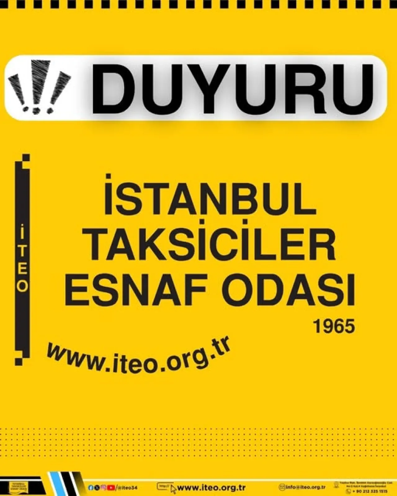İstanbul'daki Taksicilere Kış Lastiği Uyarısı: 15 Kasım 2025 Tarihine Kadar Takılmalı İstanbul'daki Taksicilere Kış Lastiği Uyarısı: 15 Kasım 2025 Tarihine Kadar Takılmalı