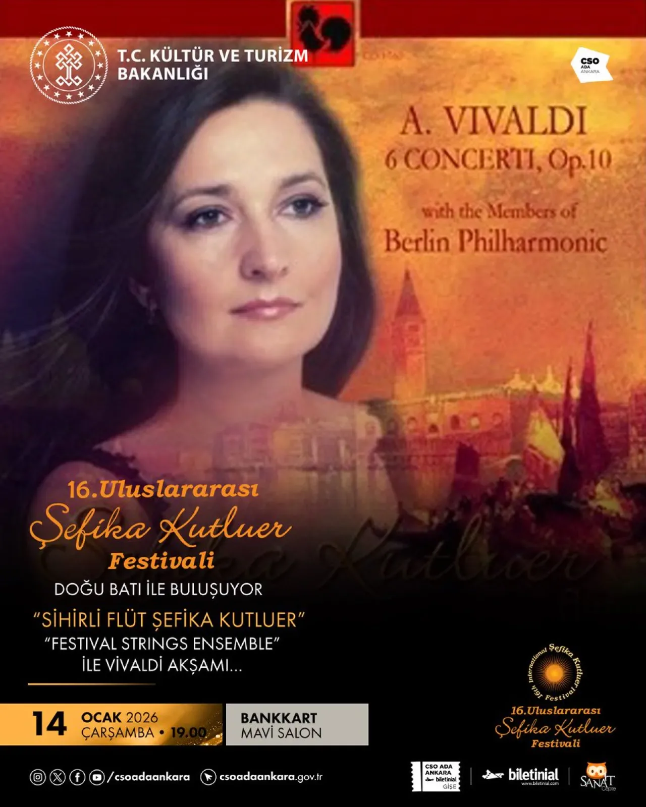 Şefika Kutluer, CSO ADA Ankara'da Vivaldi'nin 6 Konçertosunu Seslendirdi Şefika Kutluer, CSO ADA Ankara'da Vivaldi'nin 6 Konçertosunu Seslendirdi