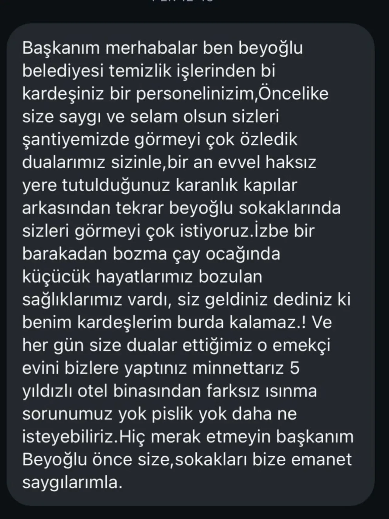 Beyoğlu Belediye Başkanı İnan Güney'den Personeline Mesaj: "Bu Günler Geçecek, Yeniden Kucaklaşacağız" Beyoğlu Belediye Başkanı İnan Güney'den Personeline Mesaj: "Bu Günler Geçecek, Yeniden Kucaklaşacağız"
