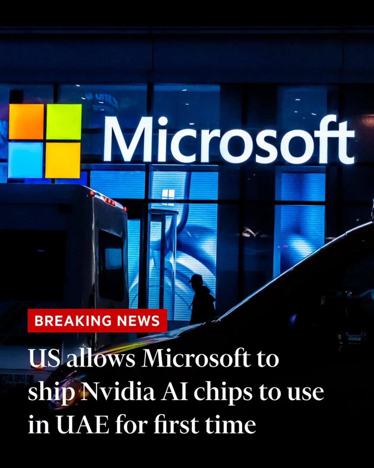 Microsoft'a Birleşik Arap Emirlikleri'ne Nvidia Çipleri İhracatı İçin ABD'den Onay Microsoft'a Birleşik Arap Emirlikleri'ne Nvidia Çipleri İhracatı İçin ABD'den Onay