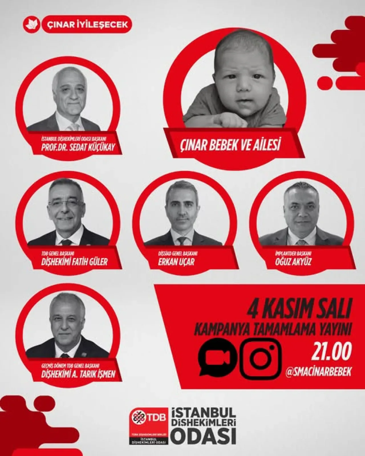 SMA Hastası Minik Çınar İçin Farkındalık ve Bağış Gecesi Düzenleniyor SMA Hastası Minik Çınar İçin Farkındalık ve Bağış Gecesi Düzenleniyor