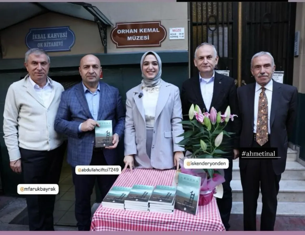 Gaziosmanpaşa Kaymakamı İskender Yönden, Orhan Kemal Müzesi'nde Kitap İmza Gününe Katıldı Gaziosmanpaşa Kaymakamı İskender Yönden, Orhan Kemal Müzesi'nde Kitap İmza Gününe Katıldı
